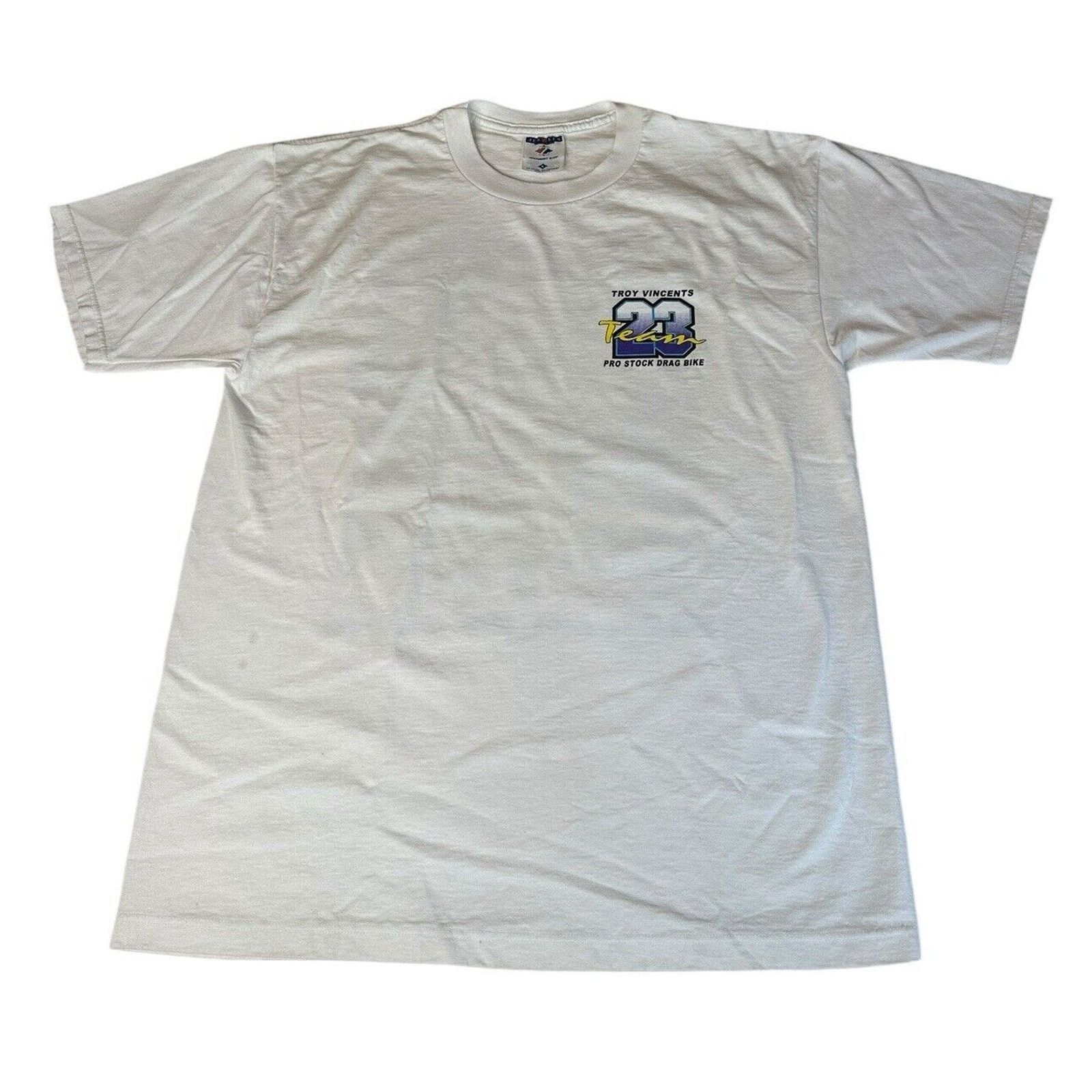 Jerzees Troy Vincents Team Shirt NHRA Shirt Pro Stock Antron Brown Size US L / EU 52-54 / 3 - 2 Thumbnail