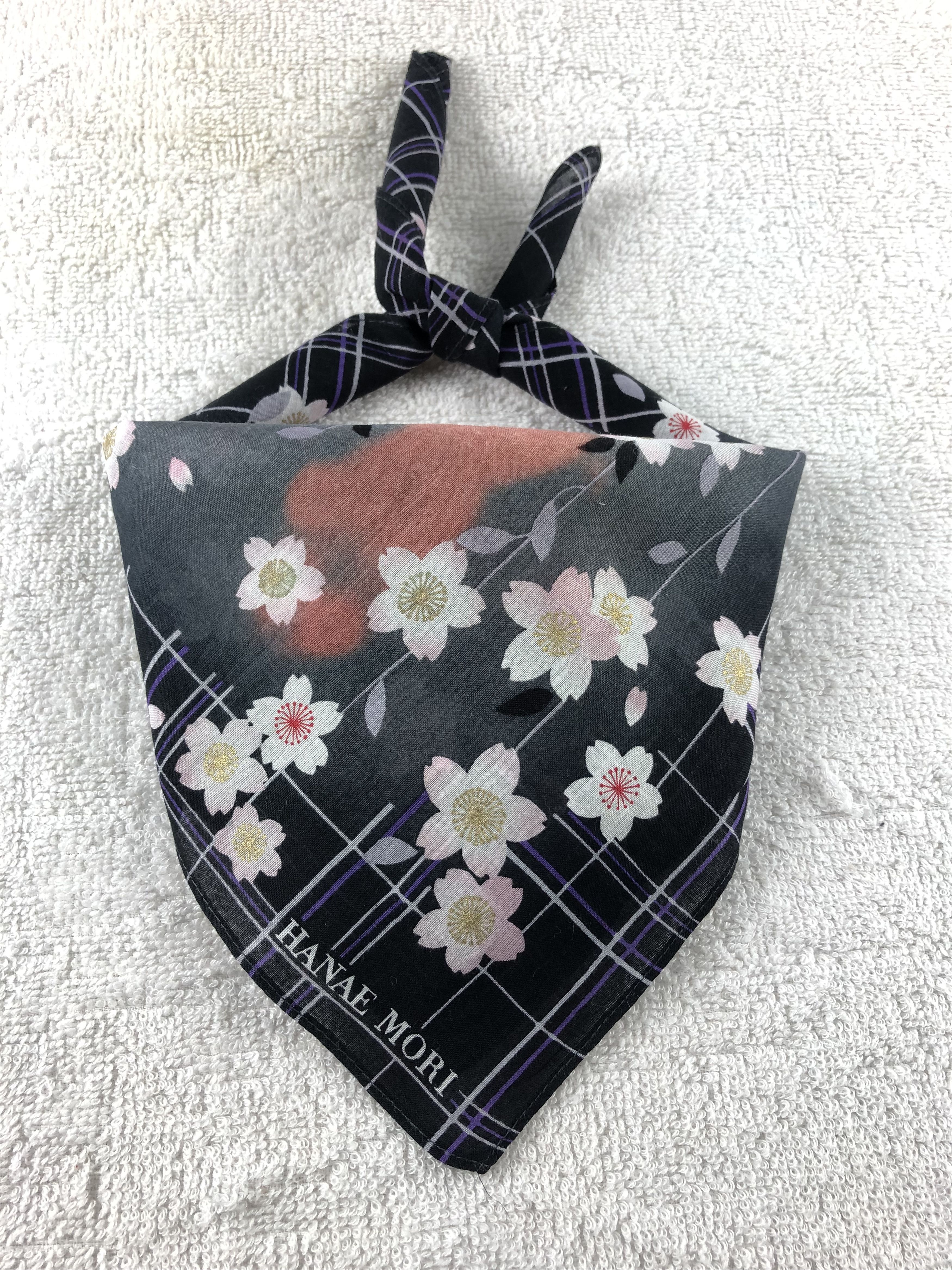 Hanae Mori × Japanese Brand × Vintage Hanae Mori Handkerchief / Bandana / Neckerchief Size ONE SIZE - 1 Thumbnail