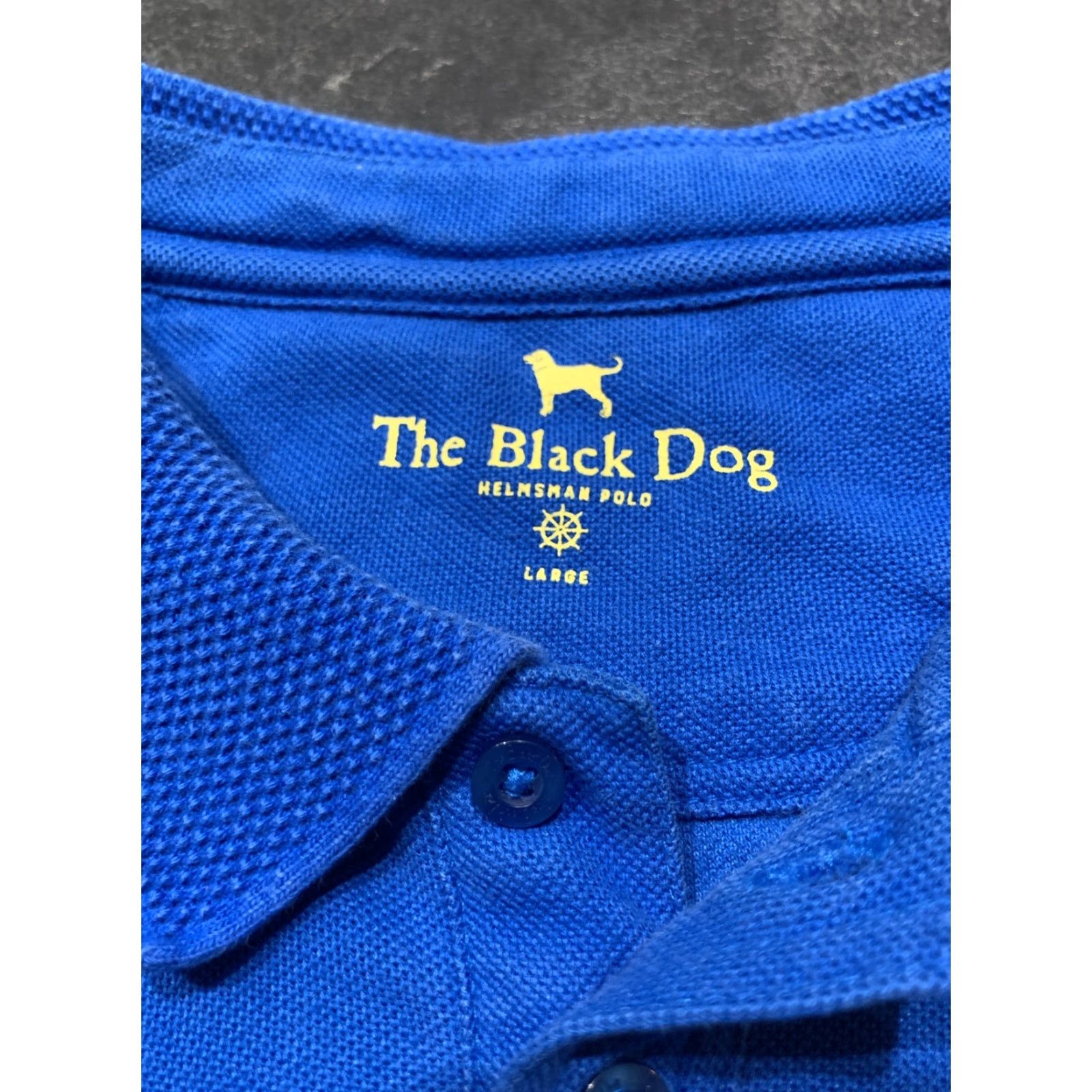 Vintage VINTAGE The Black Dog Polo Shirt Golf Men’s Blue Cotton Polyester Short Sleeve Large L Size US L / EU 52-54 / 3 - 6 Thumbnail