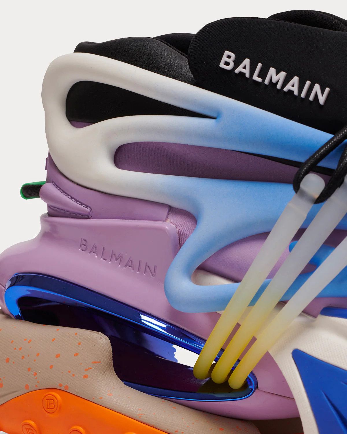 Balmain o1s1wg110425 Unicorn Low-Top Sneakers in Multicolor Size US 10 / EU 43 - 6 Thumbnail