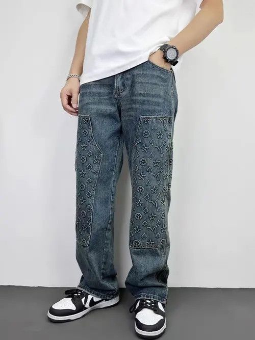 Japanese Brand nezawa x Hioki high street washed loose fit work jeans Size US 36 / EU 52 - 7 Thumbnail