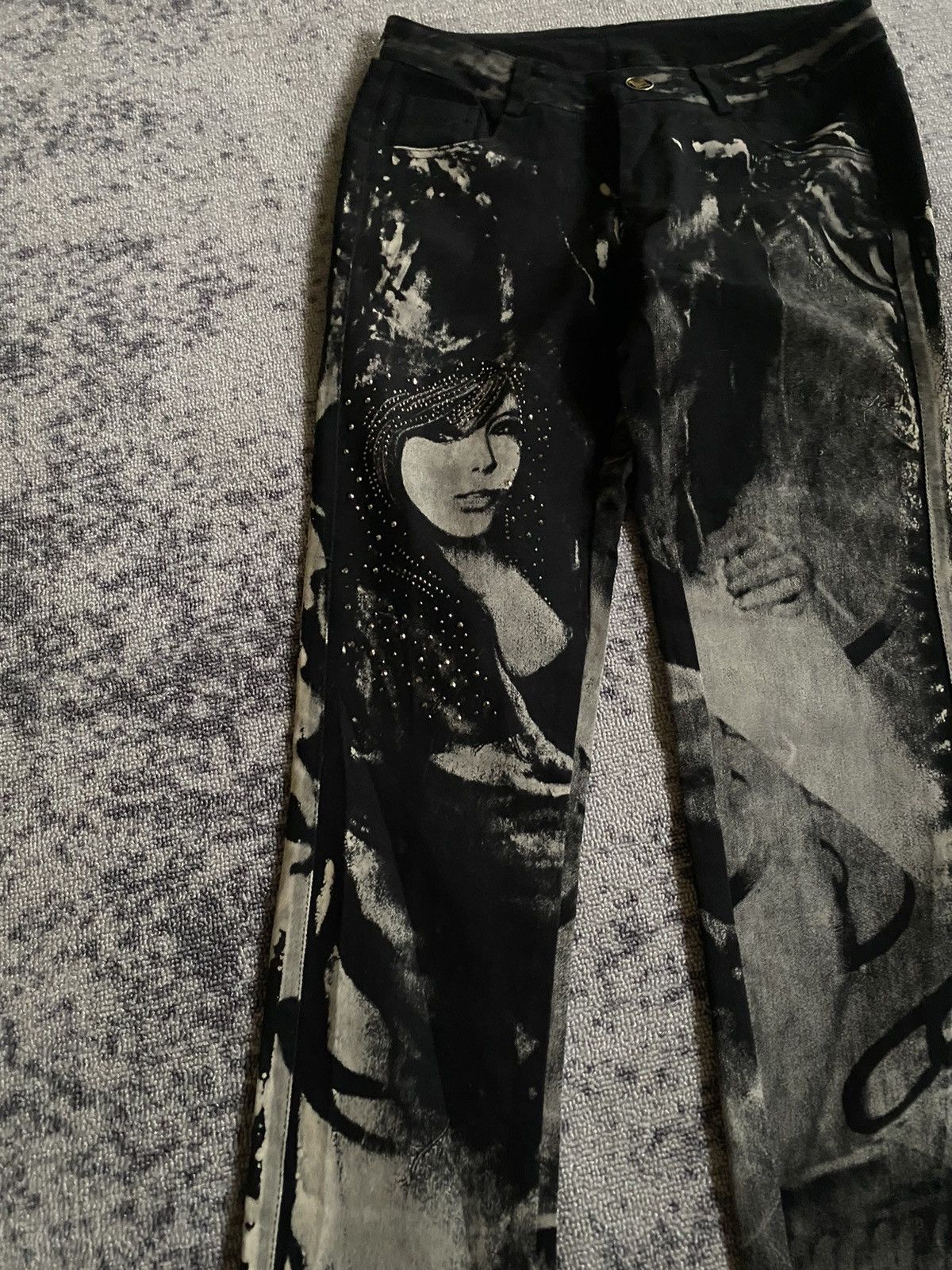 Hysteric Glamour × If Six Was Nine × Japanese Brand Y2k unknow ifsixwasnine gothic pants Size US 30 / EU 46 - 4 Thumbnail