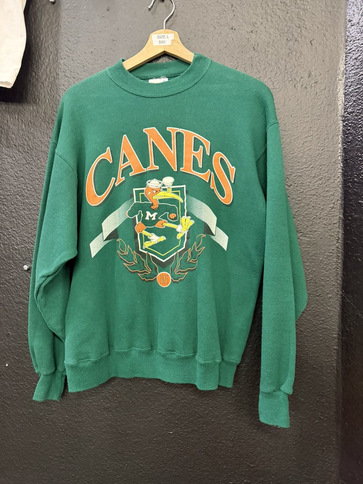 Vintage Vintage Canes Crewneck Size US L / EU 52-54 / 3 - 1 Thumbnail