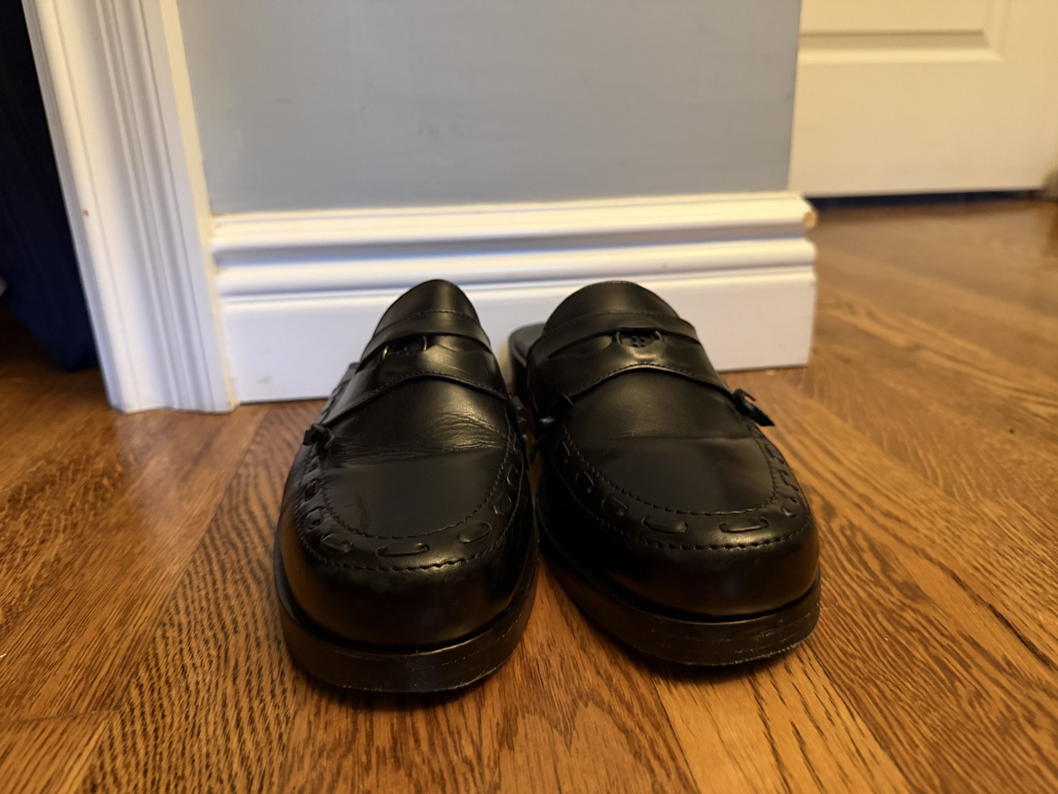 Stefan Cooke Backless Leather Loafer Size US 11 / EU 44 - 3 Thumbnail