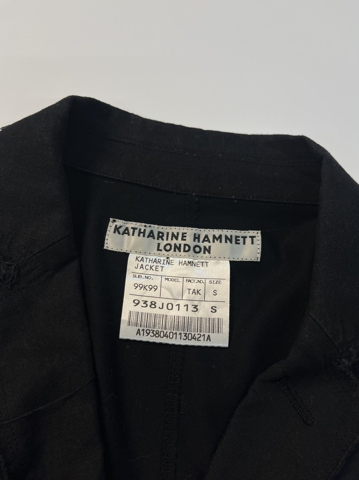 Katharine Hamnett London Katharine Hamnett London ss99 hybrid blazer jacket Size S / US 4 / IT 40 - 3 Thumbnail