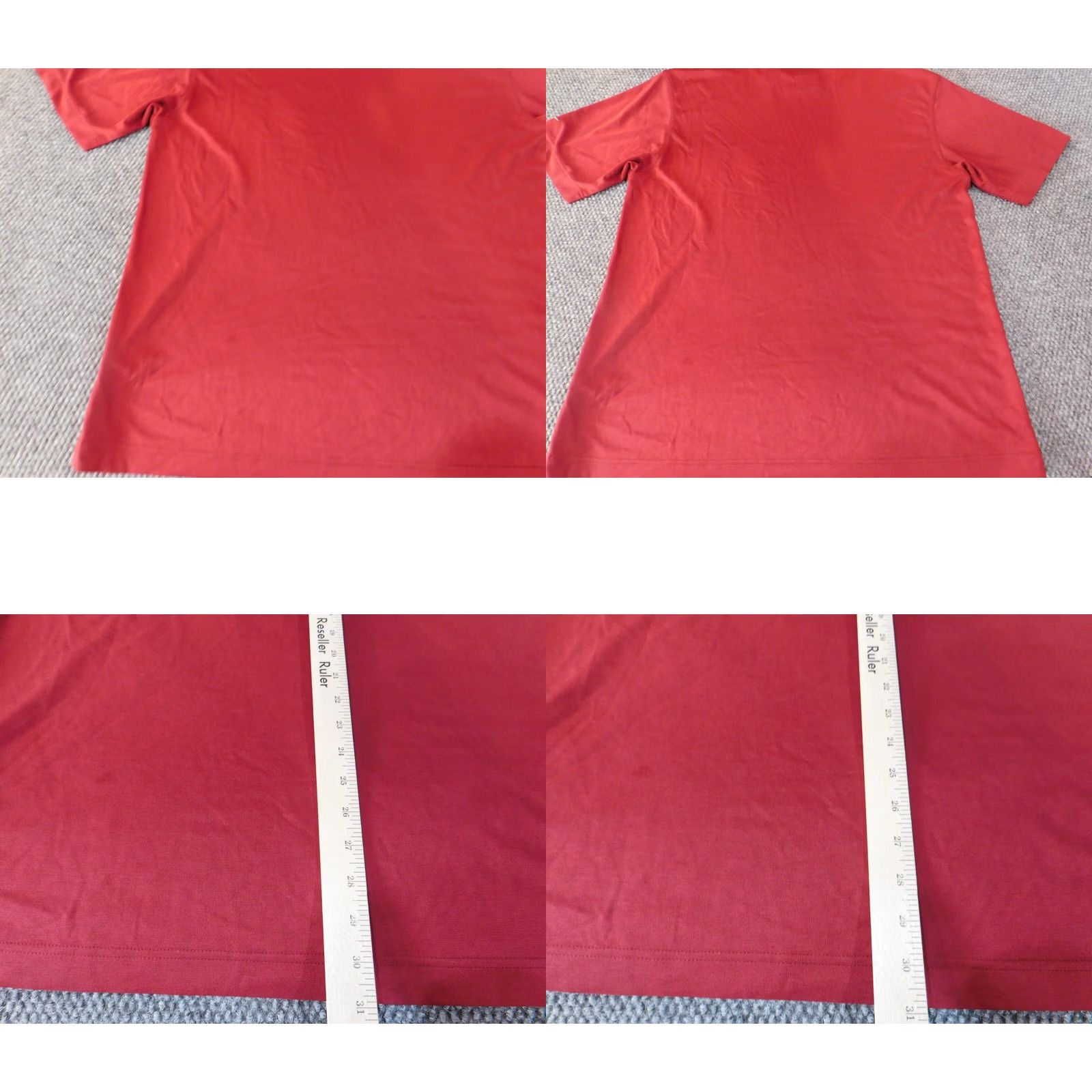 Nike Nike Mens Shirt L Red Golf stretch active dri-fit T-Shirt Regular Short Sleeve Crew Neck Logo Sports Performance Mens Size US L / EU 52-54 / 3 - 9 Thumbnail