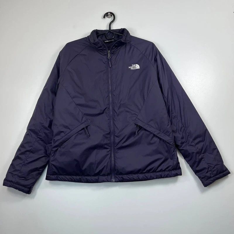 The North Face The North Face Womens Insulated Jacket Navy Full Zip Size L Size L / US 10 / IT 46 - 1 Thumbnail