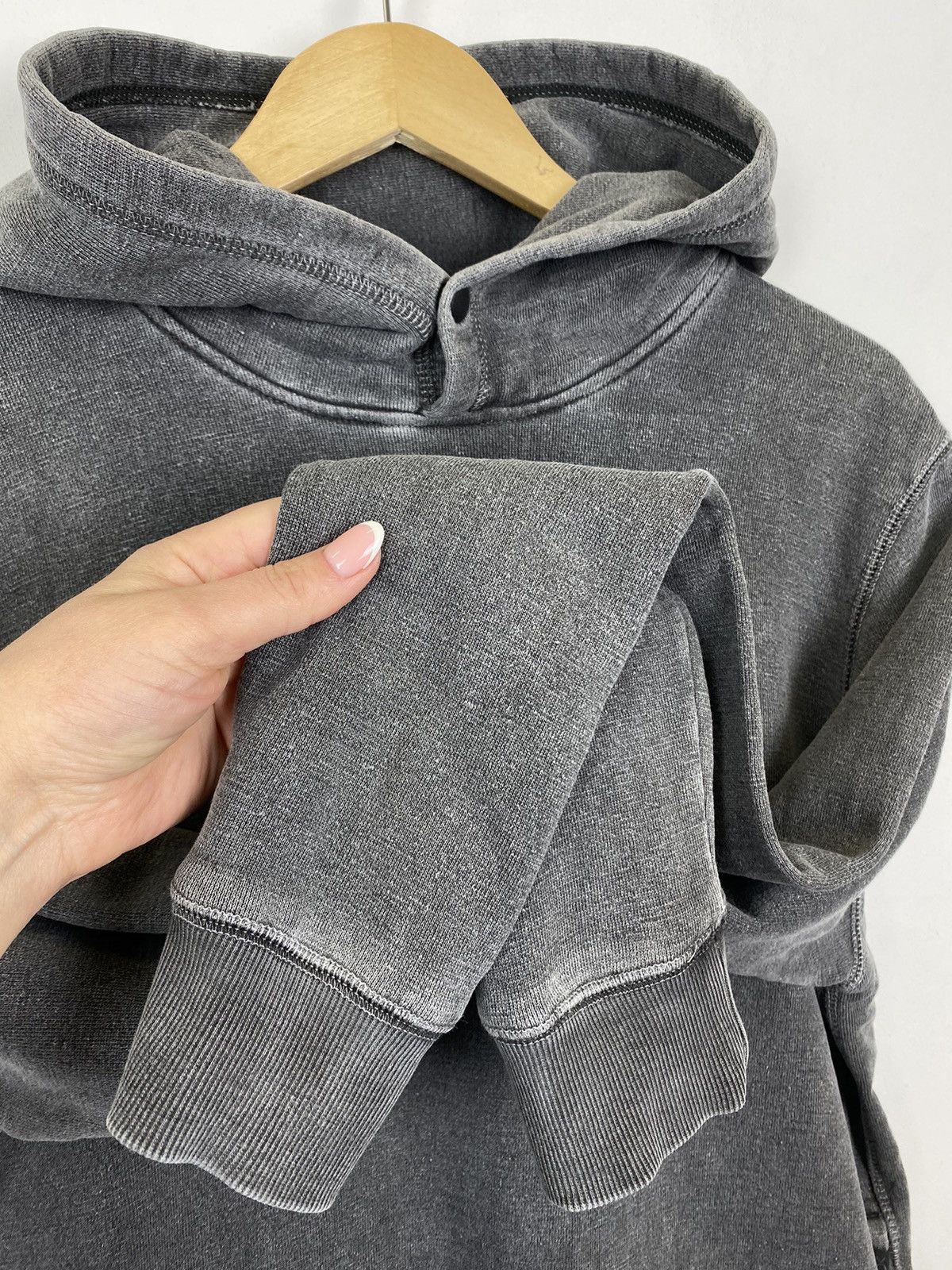 Other Outerknown Garment Dyed Washed Gray Hoodie Designer Size S Size US S / EU 44-46 / 1 - 4 Thumbnail