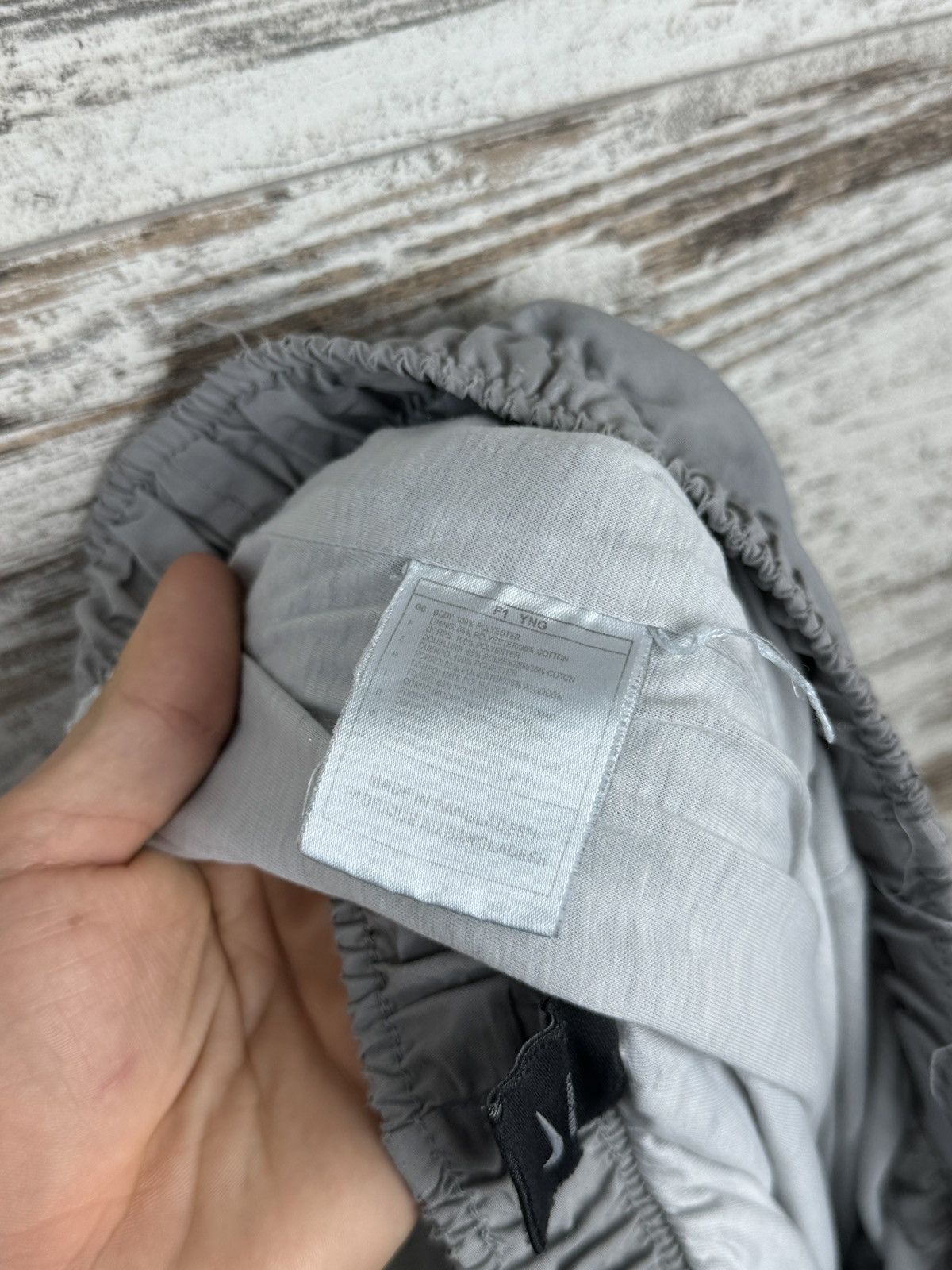 Nike × Vintage Mens Vintage Nike drill pants swoosh sweatpants y2k rare Size US 34 / EU 50 - 15 Thumbnail