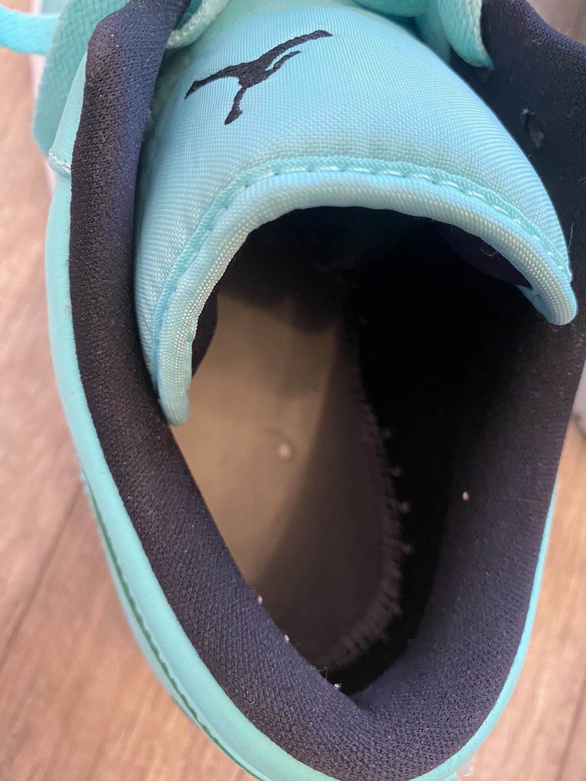 Jordan Brand × Nike Jordan 1 Low Hyper Turquoise Size US 12 / EU 45 - 12 Thumbnail