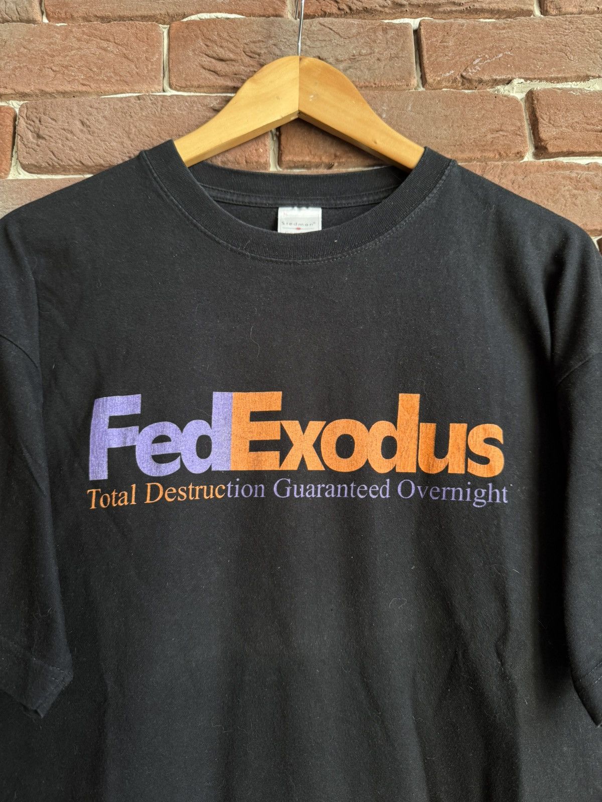 Band Tees GRAIL 2002 Exodus FedExodus Total Destruction Metal T Shirt Size US XL / EU 56 / 4 - 3 Thumbnail