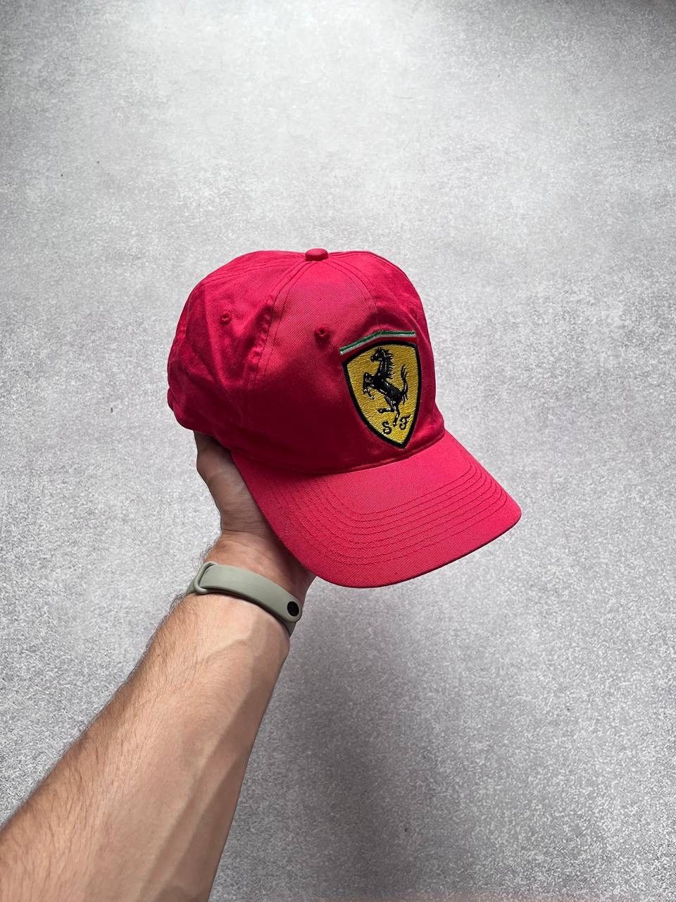 Ferrari × Vintage Vintage Ferrari Embroidery Racing Cap Y2K Os Size ONE SIZE - 2 Thumbnail