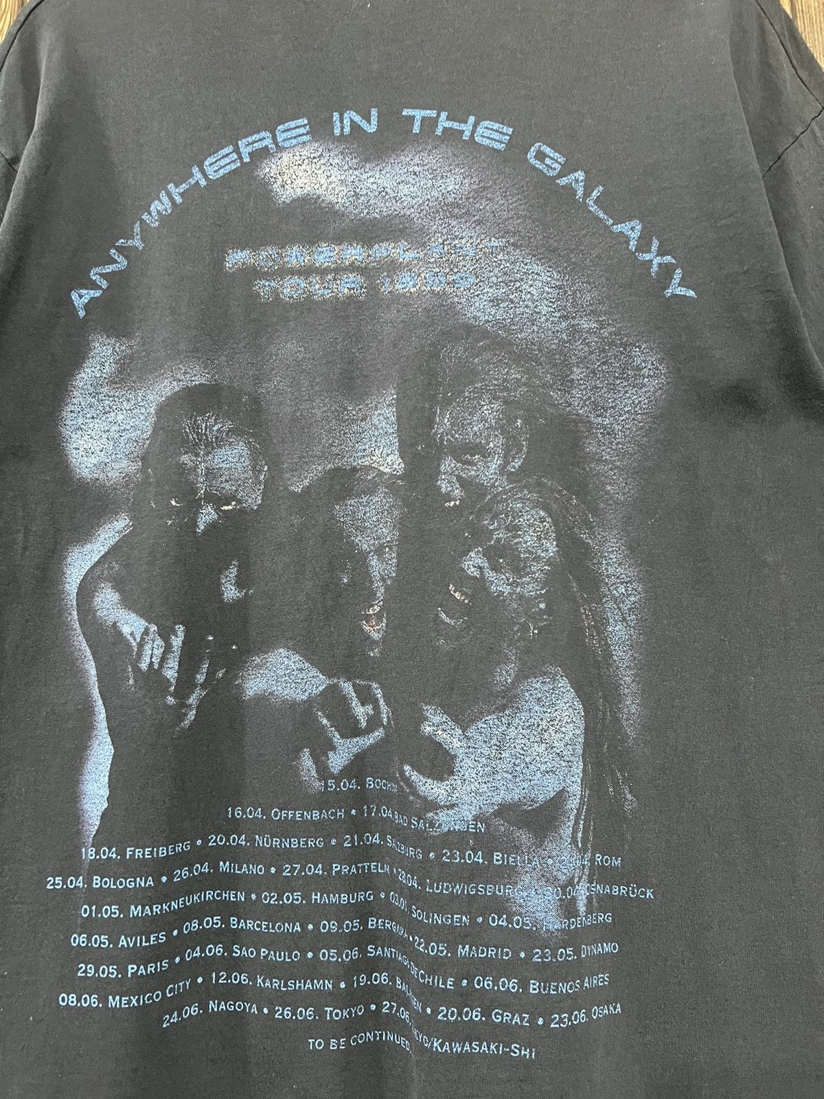 Band Tees × Vintage Vintage 90s Gammaray Band Distressed Tshirt Size US L / EU 52-54 / 3 - 10 Thumbnail