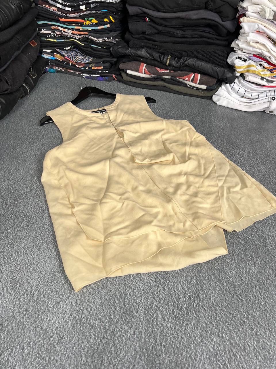 Acne Studios Acne Studios 00s Yellow Womens Avant Garde Blouse Size XS / US 0-2 / IT 36-38 - 4 Thumbnail