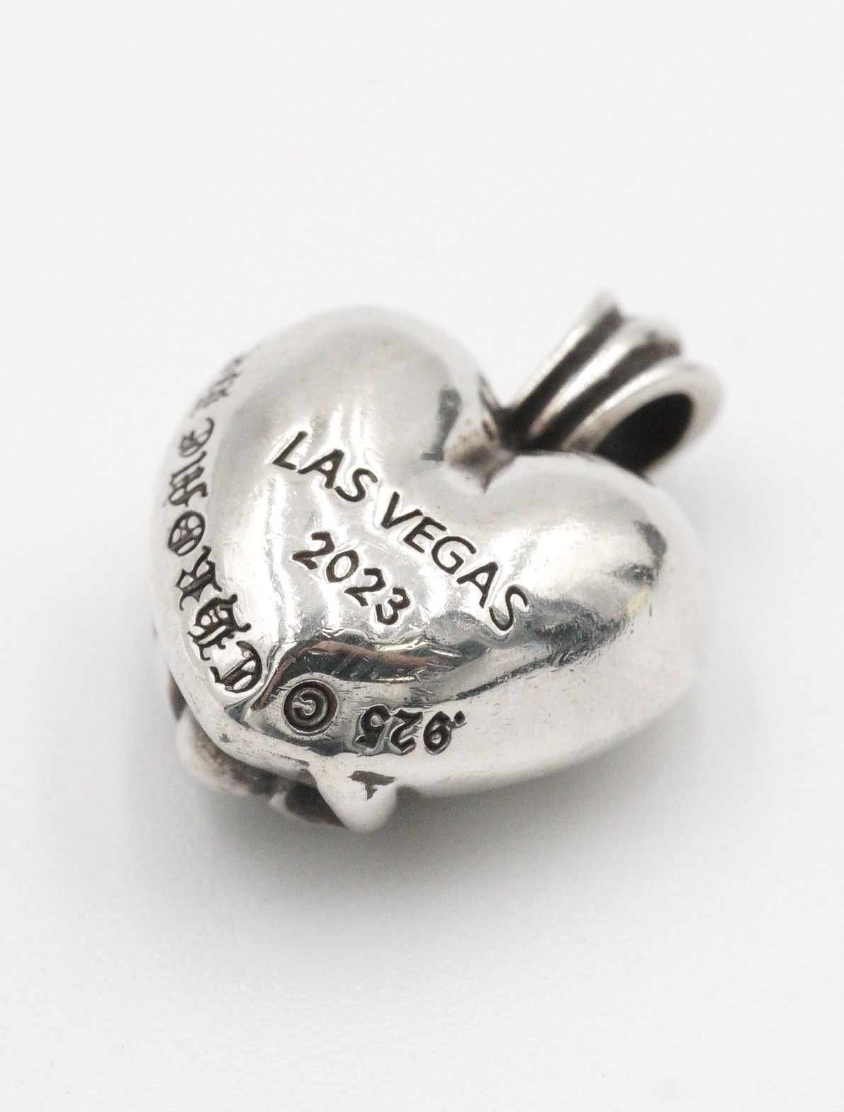 Chrome Hearts Chrome Hearts Las Vegas 2023 Exclusive Heart Silver Pendant Size ONE SIZE - 6 Thumbnail