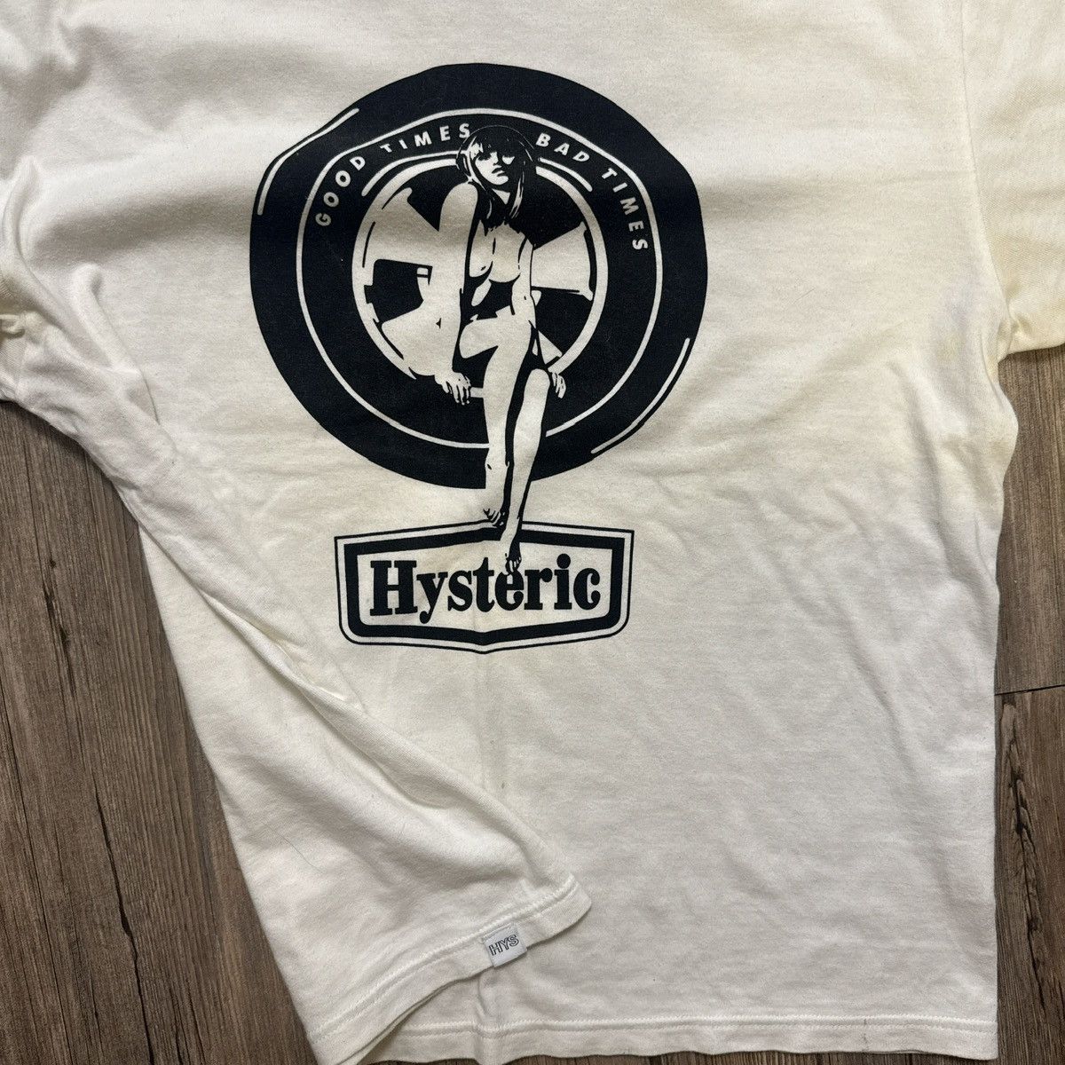 Hysteric Glamour Hysteric Glamour Good Times Bad Times T shirt Size US M / EU 48-50 / 2 - 2 Thumbnail