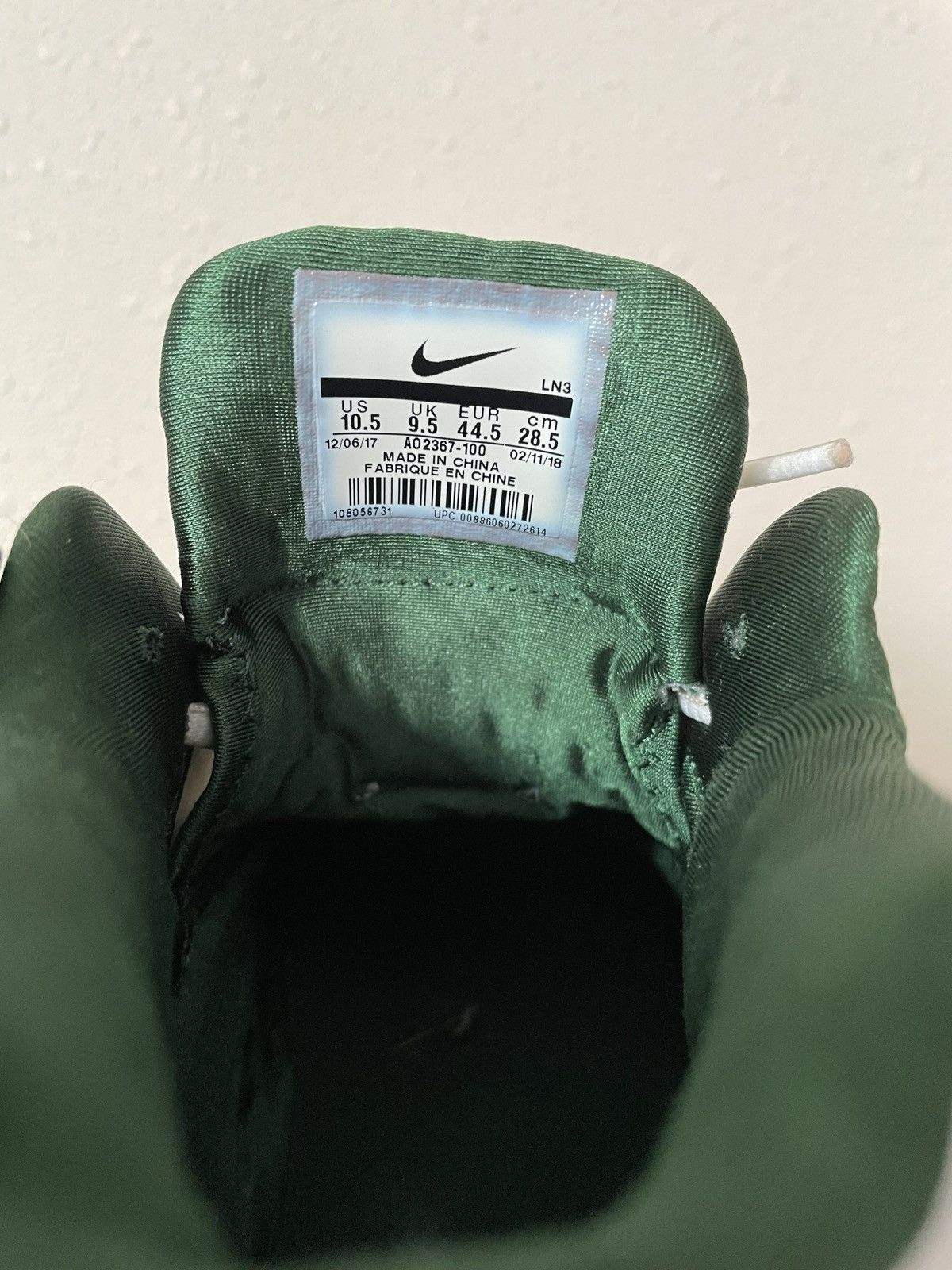 Nike Nike Air Zoom Generation Retro QS SVSM Lebron James 10.5 Size US 10.5 / EU 43-44 - 8 Thumbnail