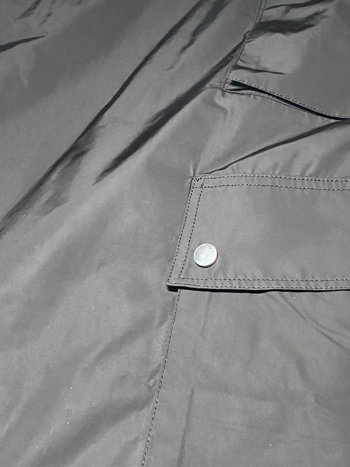 FFFPOSTALSERVICE FFFPOSTAL SERVICE Black Drawstring Cargo Pants Size US 32 / EU 48 - 2 Thumbnail