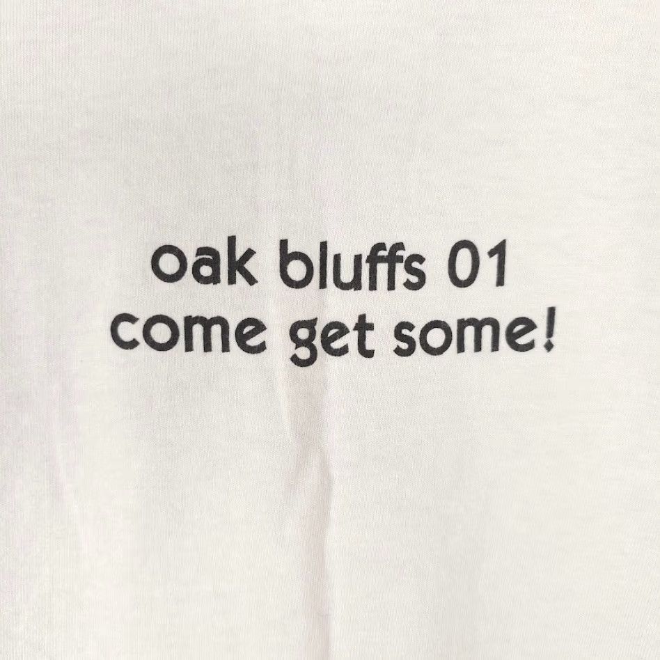 Hanes VINTAGE Hanes Oak Bluffs T Shirt Mens XL White 90s Travel Souvenir Balance Size US XL / EU 56 / 4 - 5 Thumbnail
