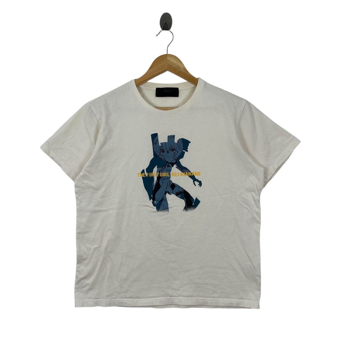 Japanese Brand NEON GENESIS EVANGELION Rei Ayanami Japanese Anime Shirt Size US M / EU 48-50 / 2 - 1 Thumbnail
