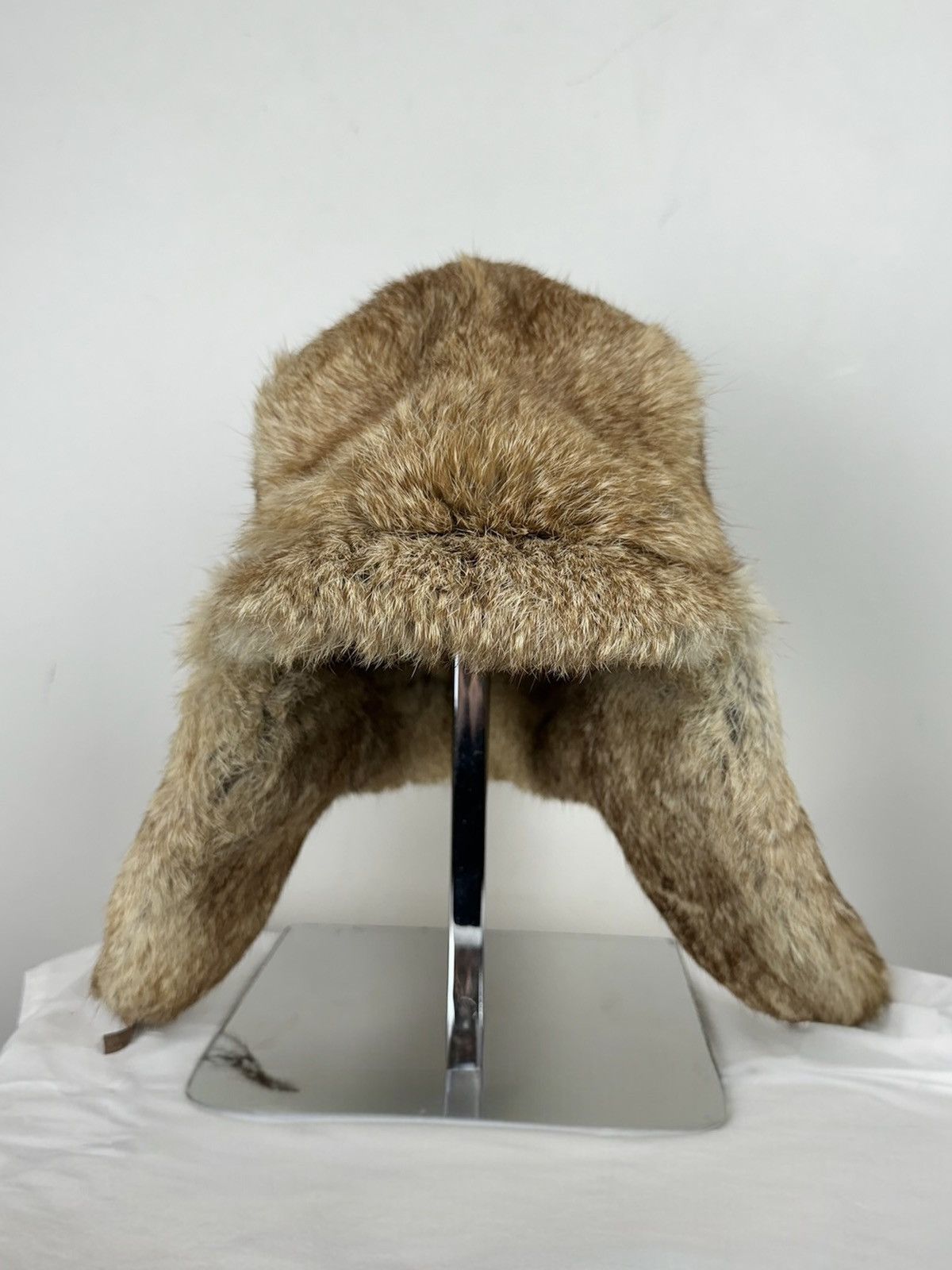 Vintage Vintage fur Chinese hat Golden Leaf original streetwear item Size ONE SIZE - 1 Thumbnail