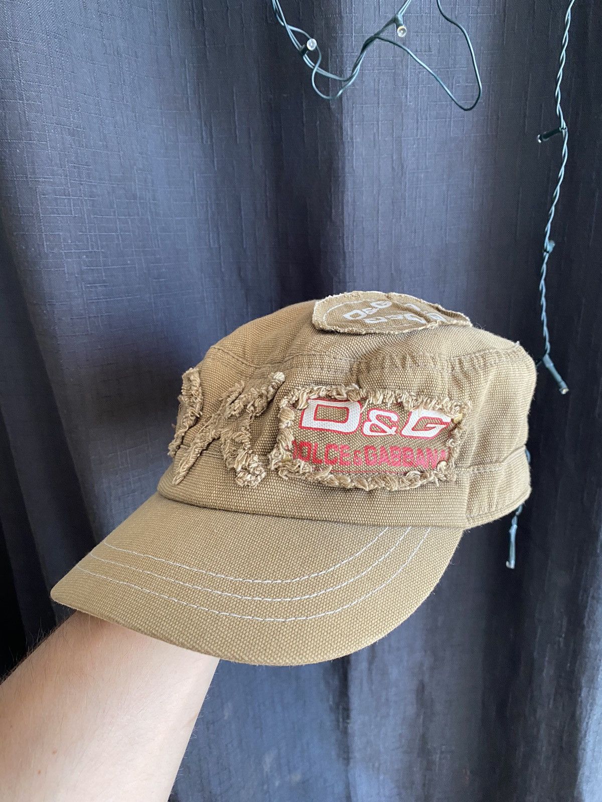 2000archives denim cap khaki grunge Y2K Y2K Baseball Cap | Y2K Wave