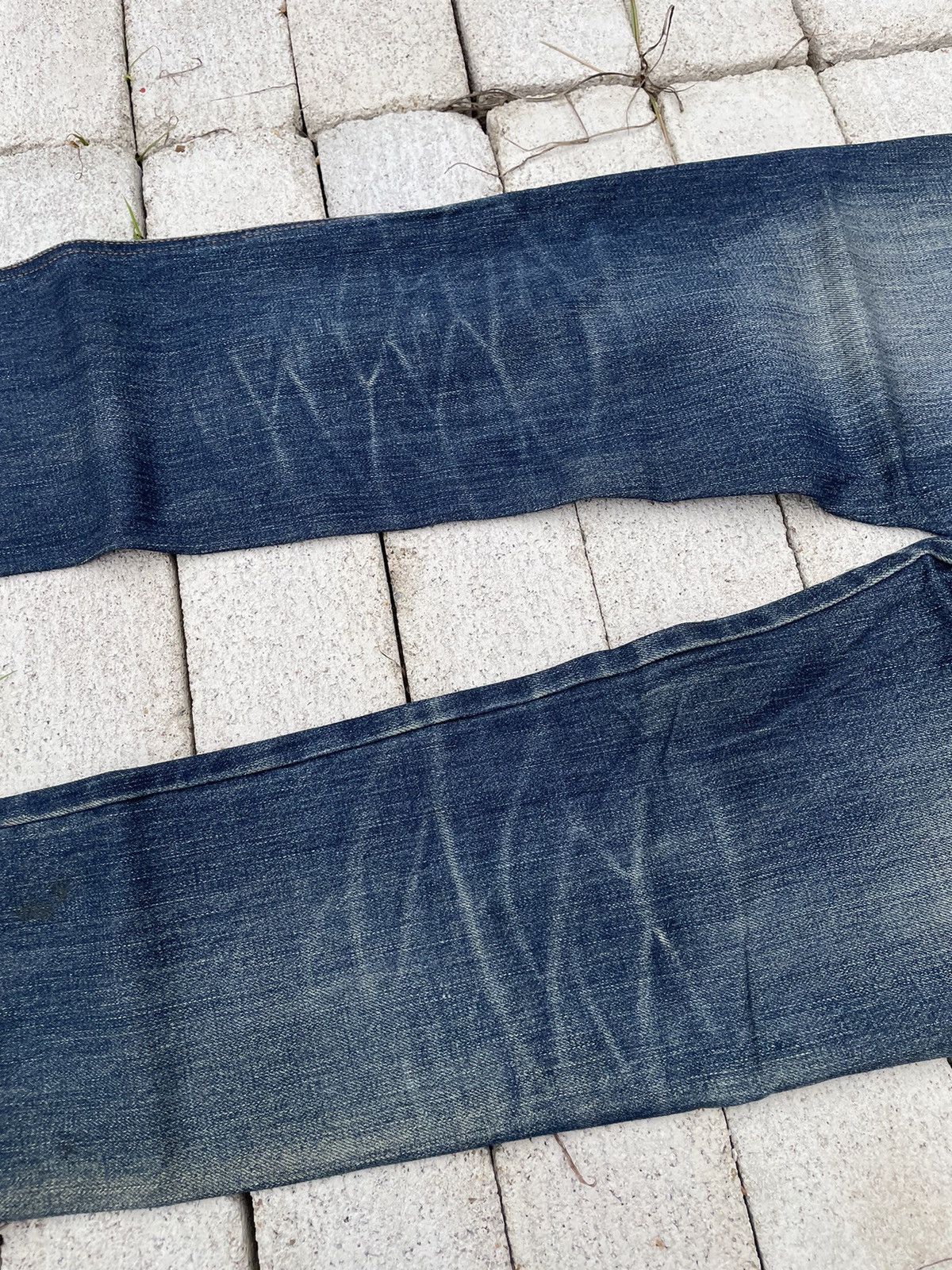 Boycott × If Six Was Nine × Japanese Brand Boycott 3 Stars Mud Wash Clawmark Distressed Denim (A23) Size US 31 - 10 Thumbnail