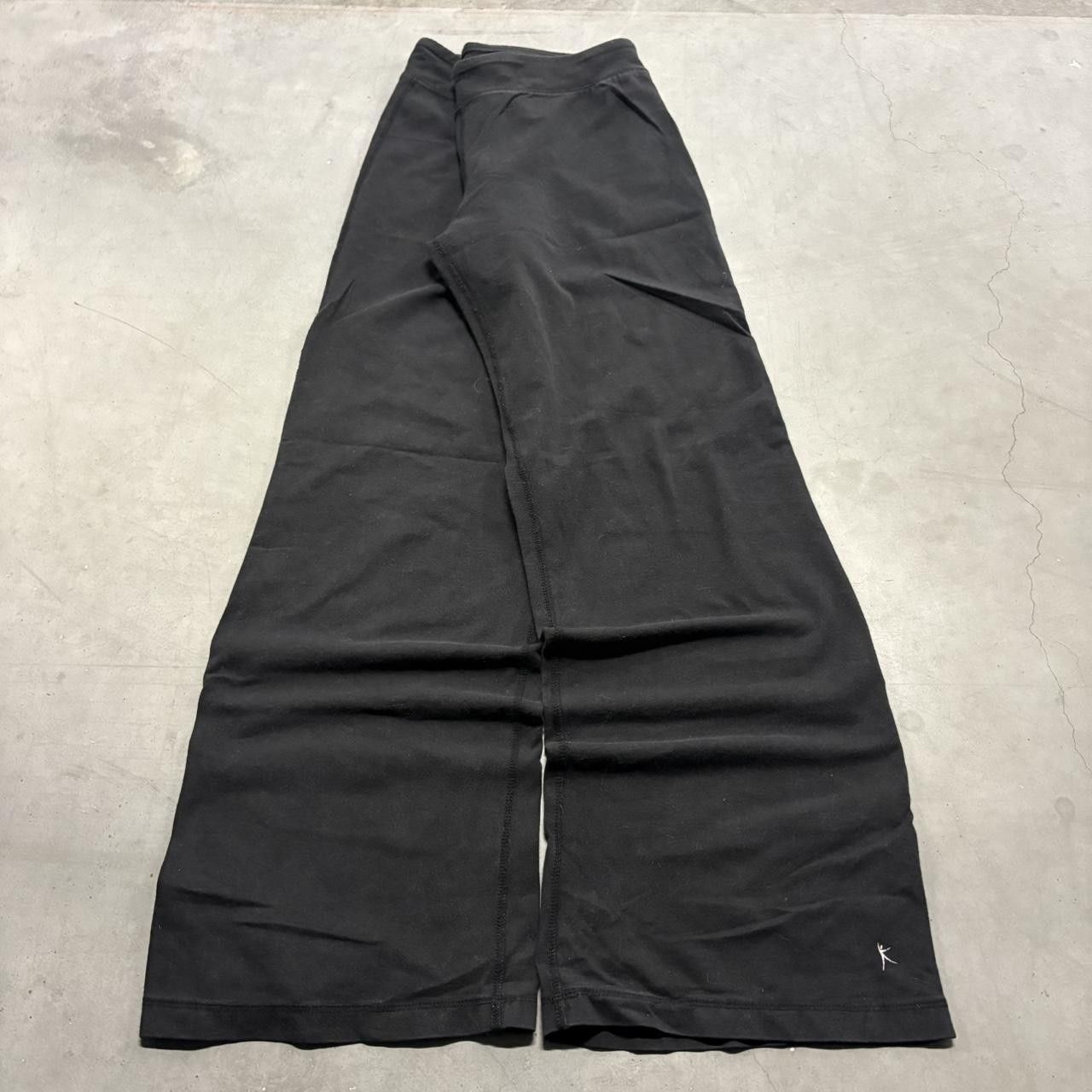 Vintage Crazy Vintage Y2K/2000s Baggy Wideleg Bootcut Black Yoga Sweatpants! Size US 32 / EU 48 - 1 Thumbnail