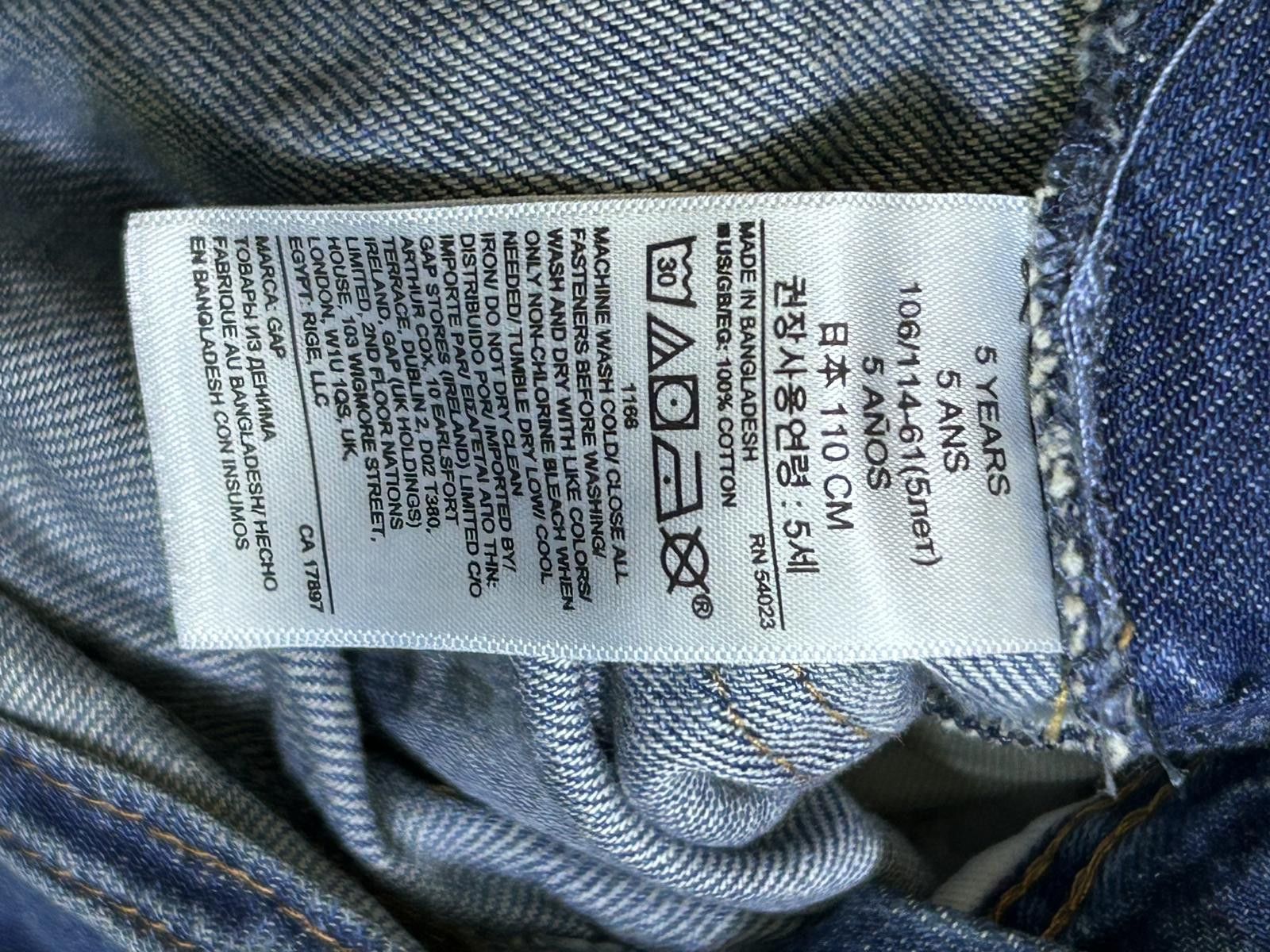 Gap NEW! BabyGap Denim Overalls by Loving Kindness Everyday Size ONE SIZE - 12 Thumbnail
