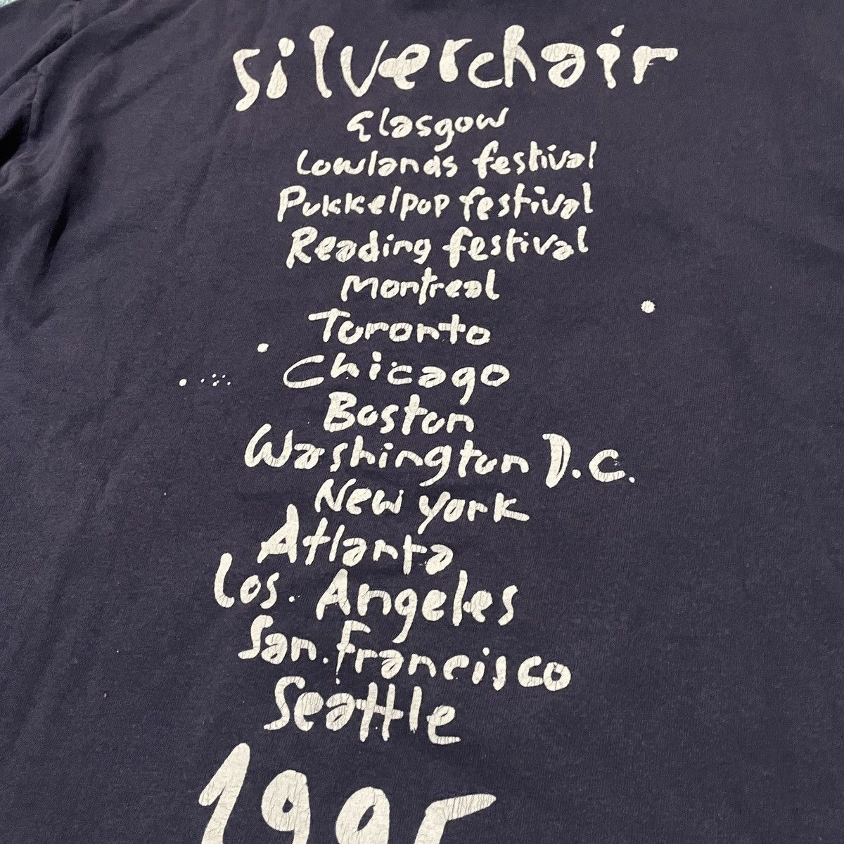 Vintage Vintage 1995 Silverchair Grunge Concert Tour L Wild Oats Size US L / EU 52-54 / 3 - 9 Thumbnail