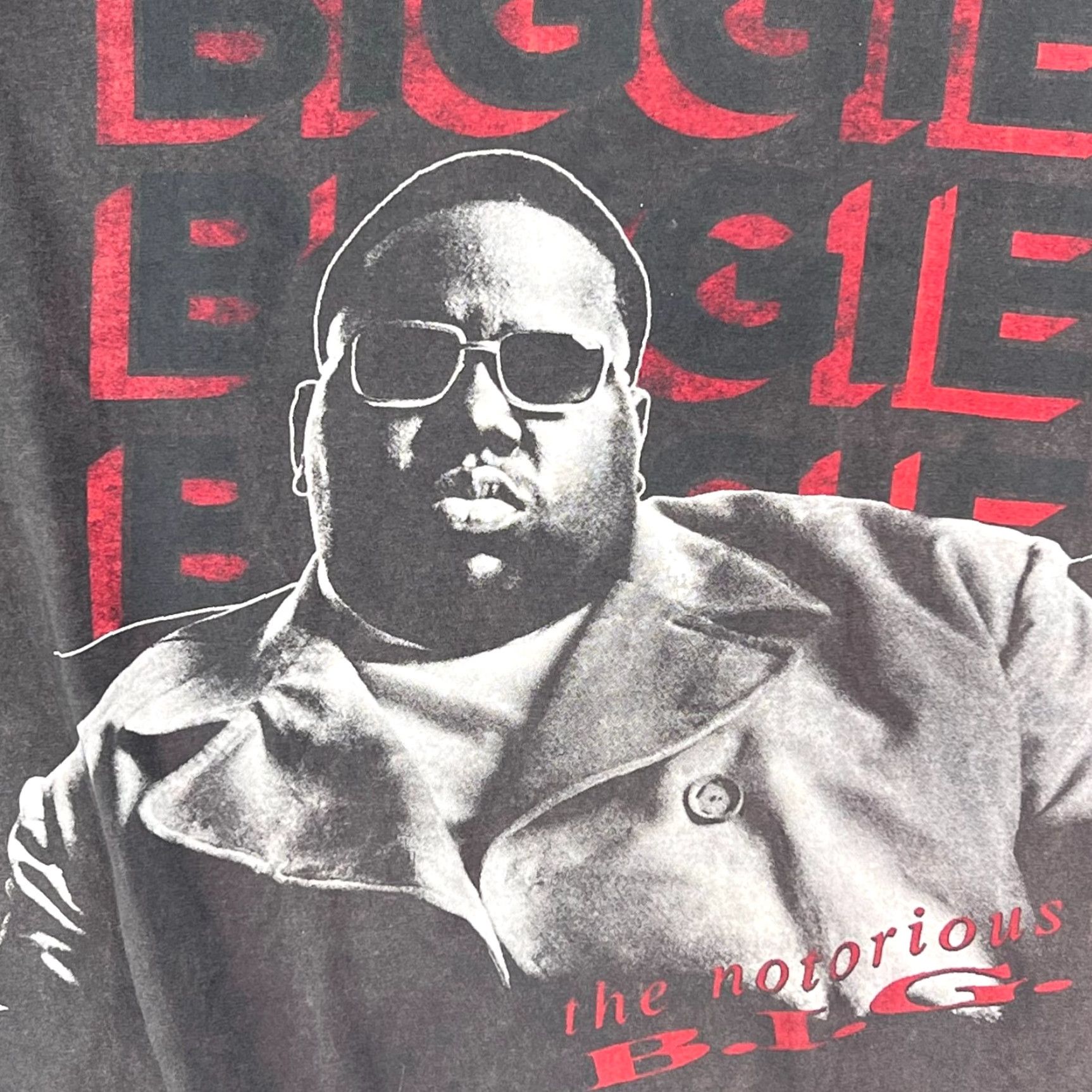 Vintage VINTAGE Tailgate Biggie Skys Rapper The Limit Graphic Print Black T-Shirt Size S Mens Size US S / EU 44-46 / 1 - 2 Thumbnail