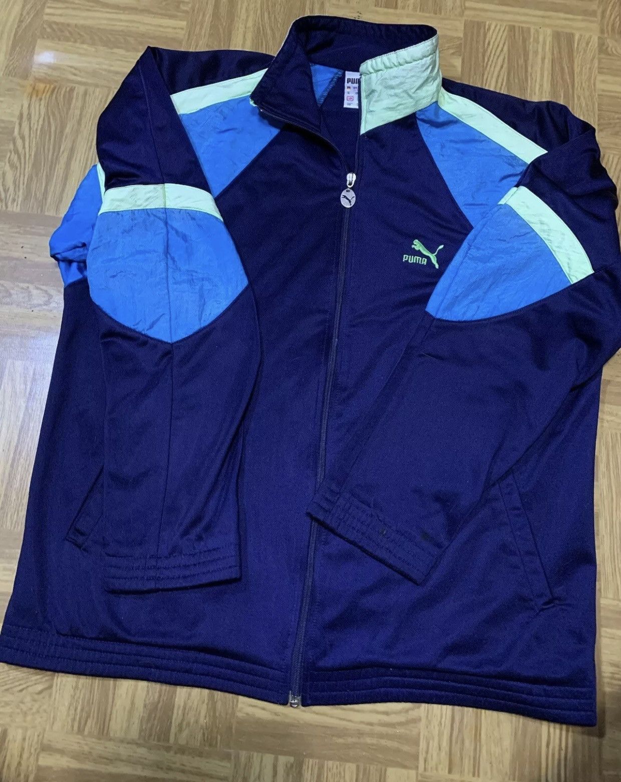 Puma × Vintage Puma Vintage Track Jacket Men Size (M)S Size US S / EU 44-46 / 1 - 9 Thumbnail