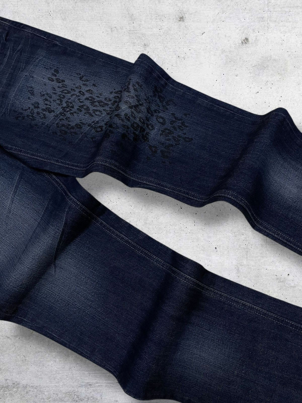 Japanese Brand VINTAGE RUBIK JAPAN CRAFTED ARCHIVE LEOPARD PUNK OG DENIM Size US 32 / EU 48 - 6 Thumbnail