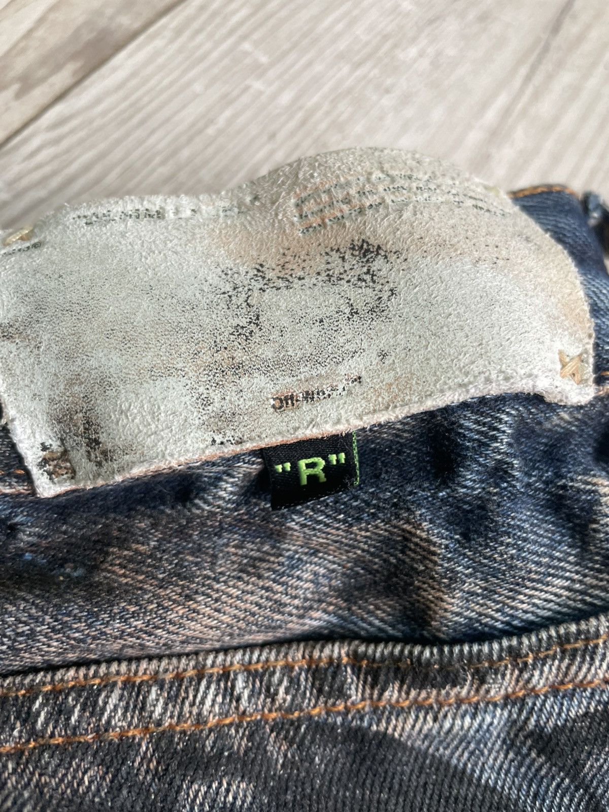 Off-White Off-White Oil-washed denim pants Size US 34 / EU 50 - 17 Thumbnail