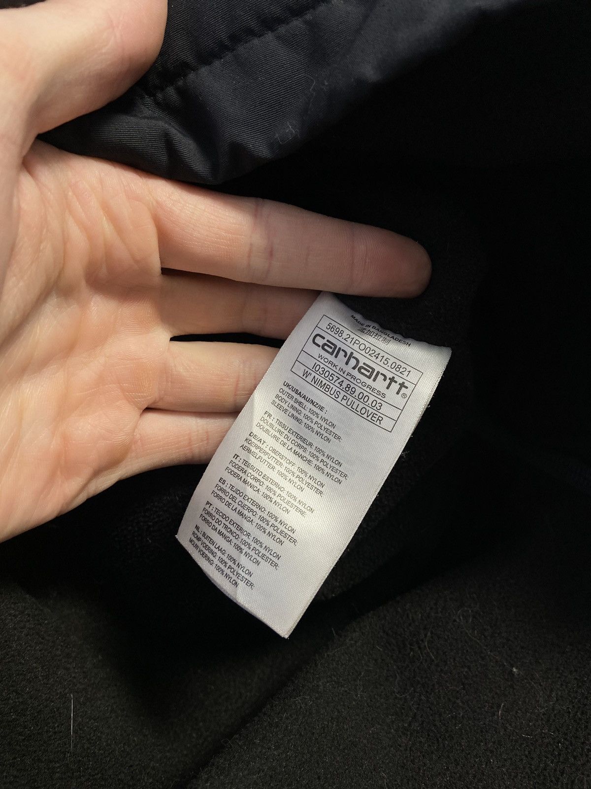Carhartt Carhartt Anorak Vintage Y2K style hype black Size US S / EU 44-46 / 1 - 11 Thumbnail