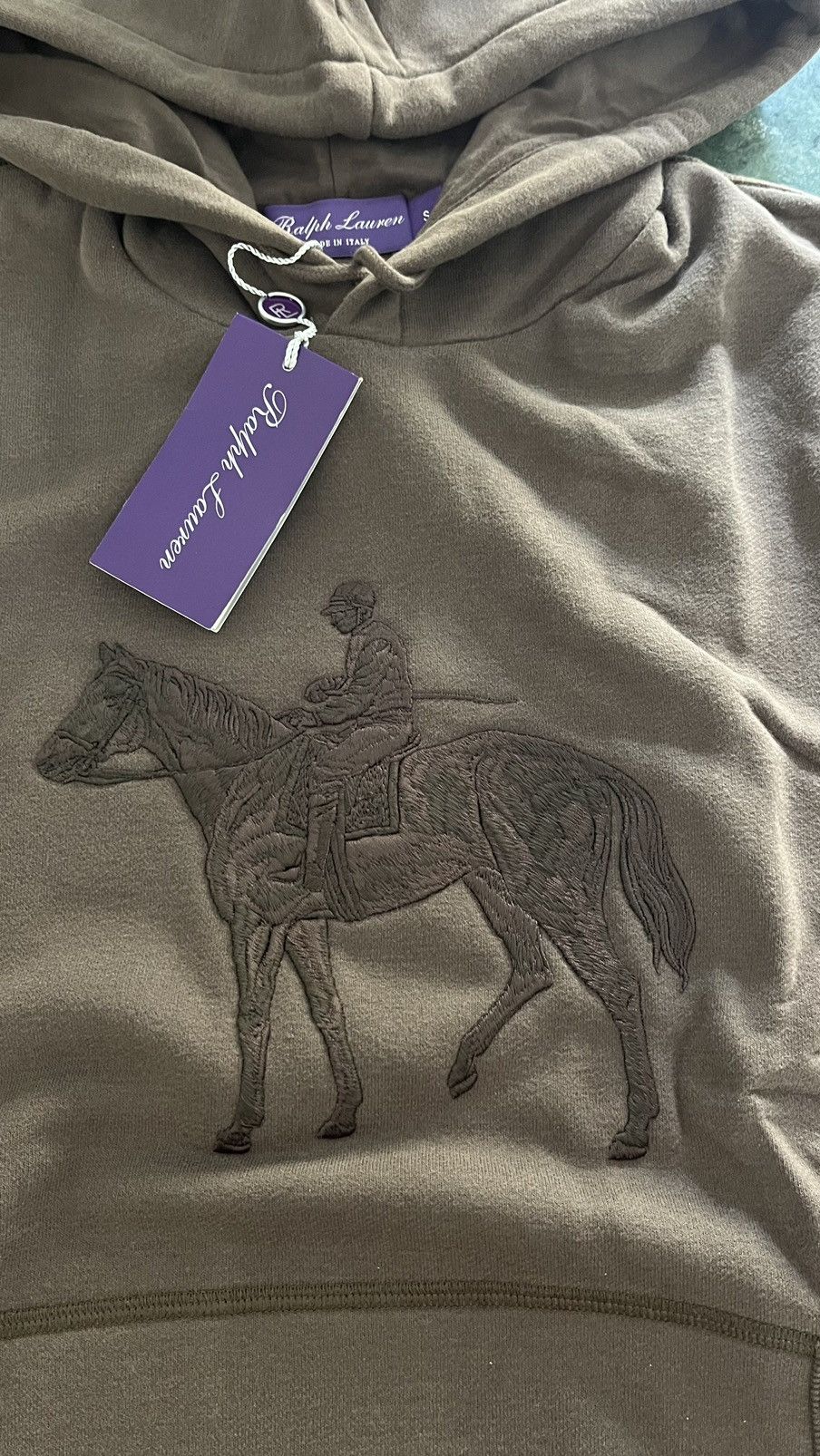 Ralph Lauren Purple Label Ralph lauren purple label big equestrian logo hoodie Size US S / EU 44-46 / 1 - 2 Thumbnail