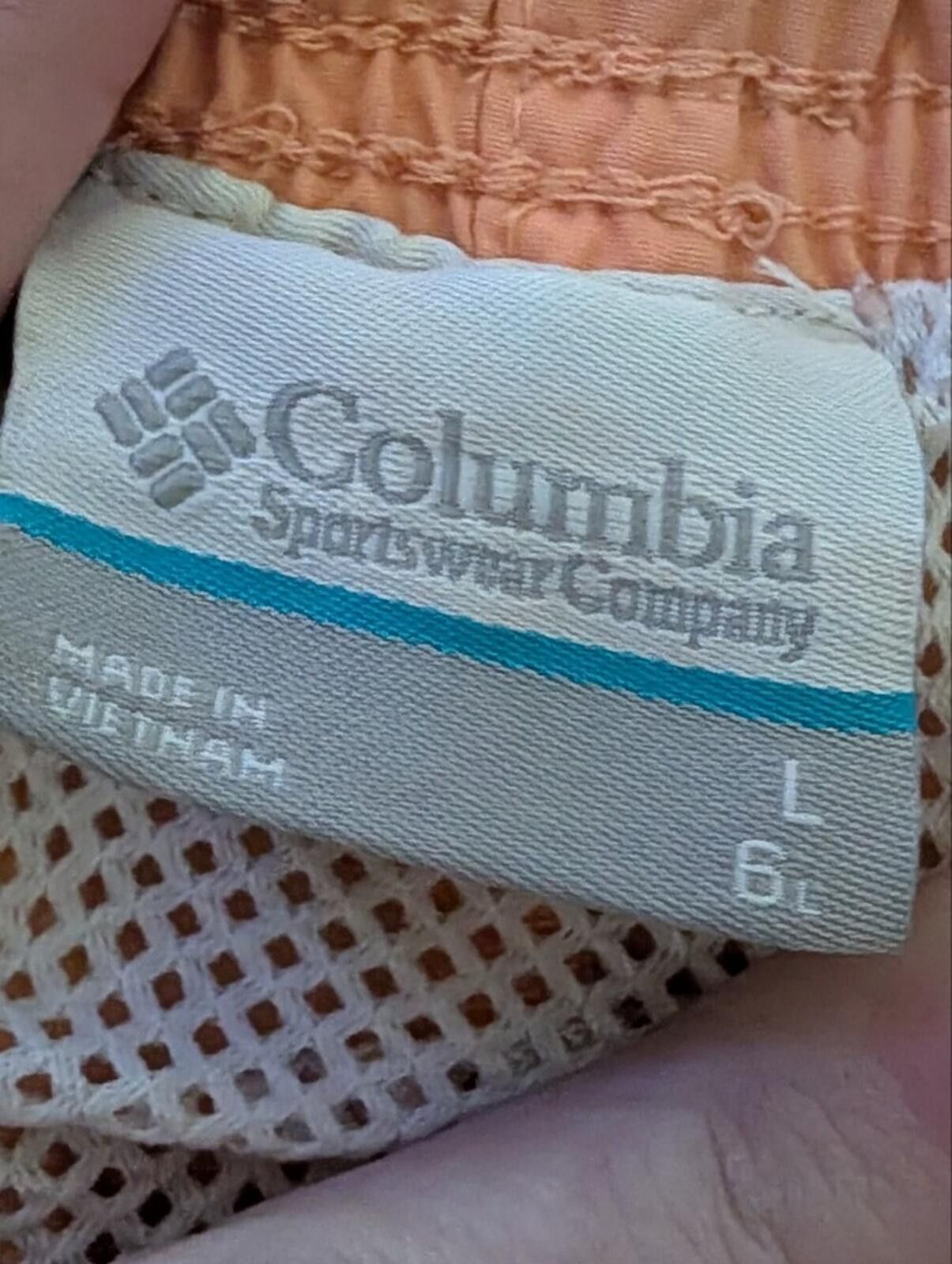 Columbia Columbia Peach Orange Men's Swim Trunks Size US 34 / EU 50 - 3 Thumbnail