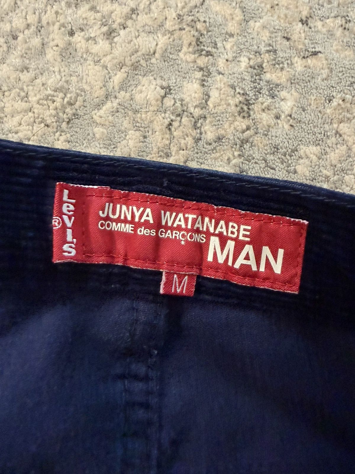Junya Watanabe AD2002 Corduroy Navy Denim Size US 32 / EU 48 - 6 Thumbnail