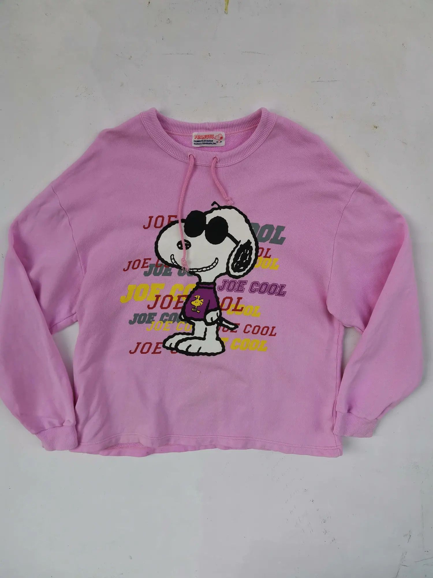 Japanese Brand × Peanuts Peanut Joe Cool Big Logo Sweatshirt Size US L / EU 52-54 / 3 - 1 Thumbnail