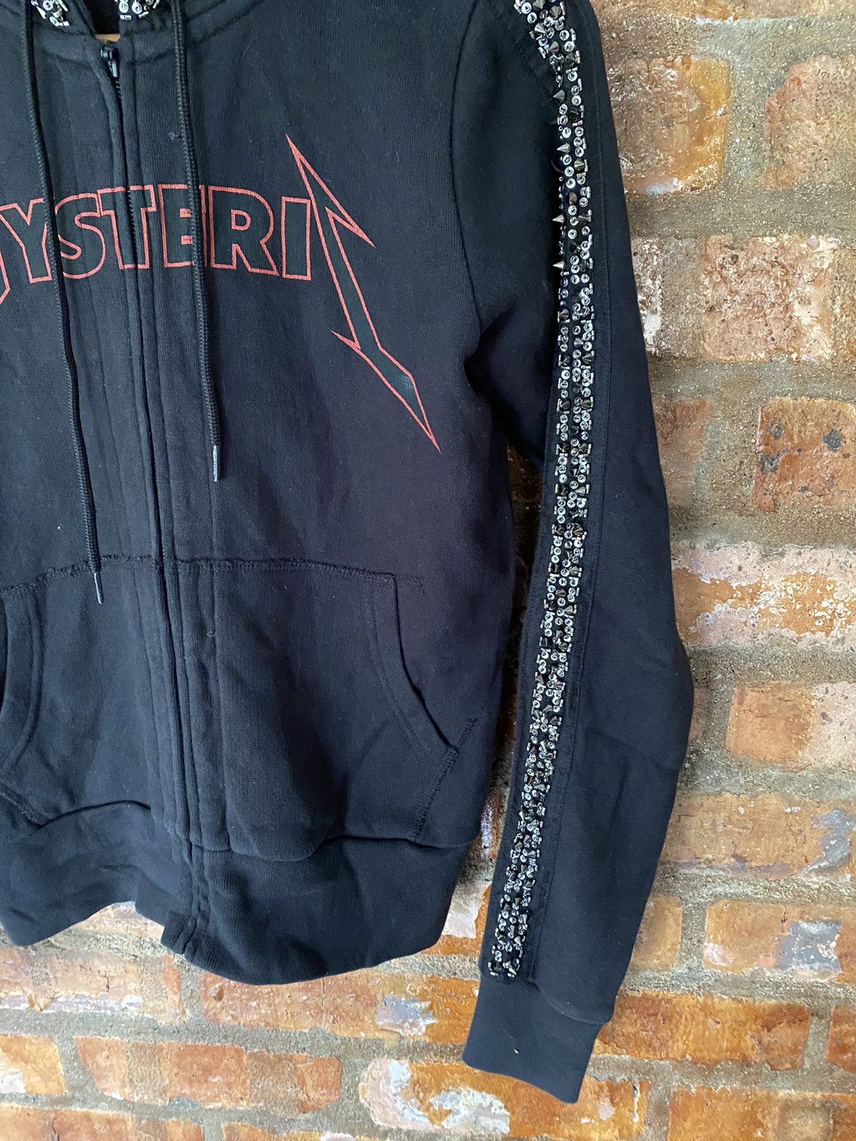 Hysteric Glamour HYSTERIC metalica Punk Studs and spike hoodie Size S / US 4 / IT 40 - 6 Thumbnail