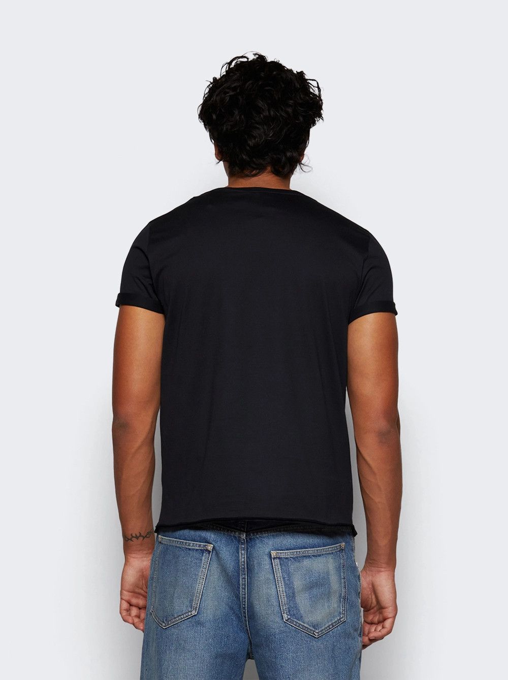 Saint Laurent Paris o1tp1o0325 Rive Gauche T-Shirt in Black Size US XS / EU 42 / 0 - 4 Thumbnail