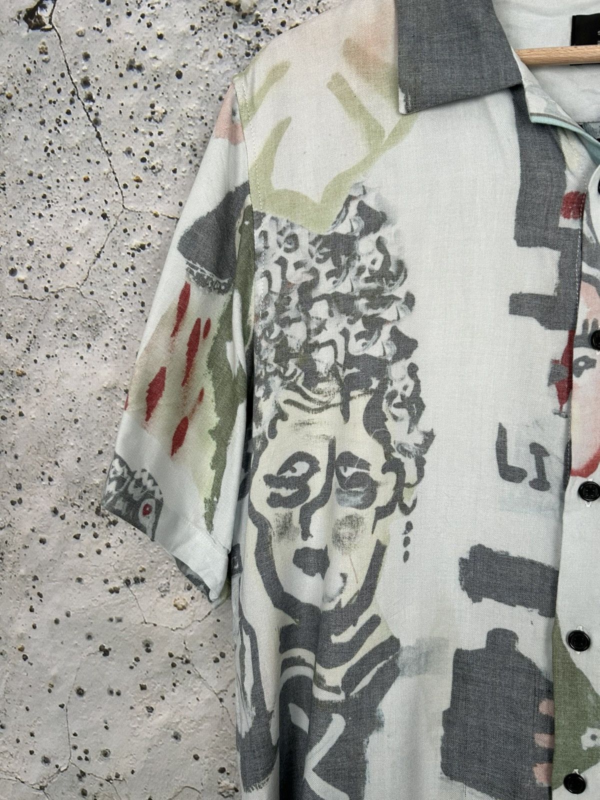 NEUW Denim NEUW Avant Garde Summer Sketch Shirt Alternative Hawaiian Size US M / EU 48-50 / 2 - 3 Thumbnail