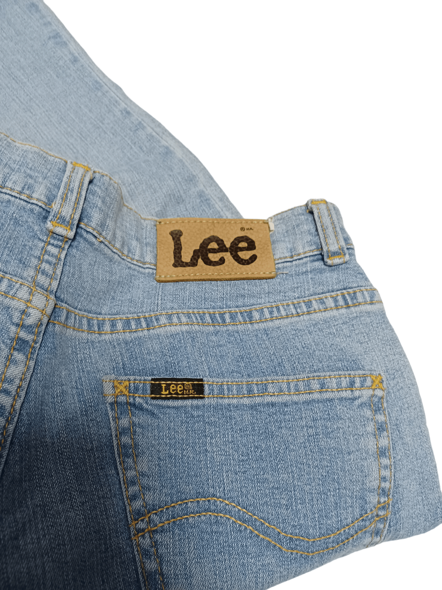 Lee VINTAGE LEE 90S FLARE FANTASTIC LADY`S JEANS DENIM Size 27" / US 4 / IT 40 - 4 Thumbnail