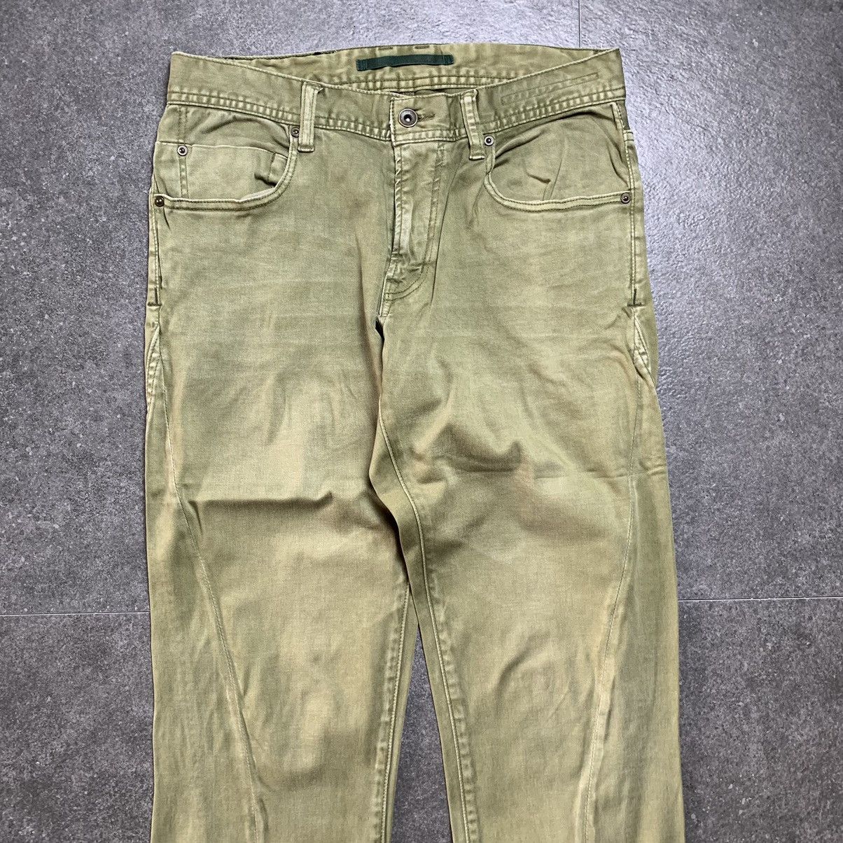 If Six Was Nine × Japanese Brand × Le Grande Bleu (L.G.B.) 2000s Tete Homme Spiral Cut Pants Size US 30 / EU 46 - 3 Thumbnail