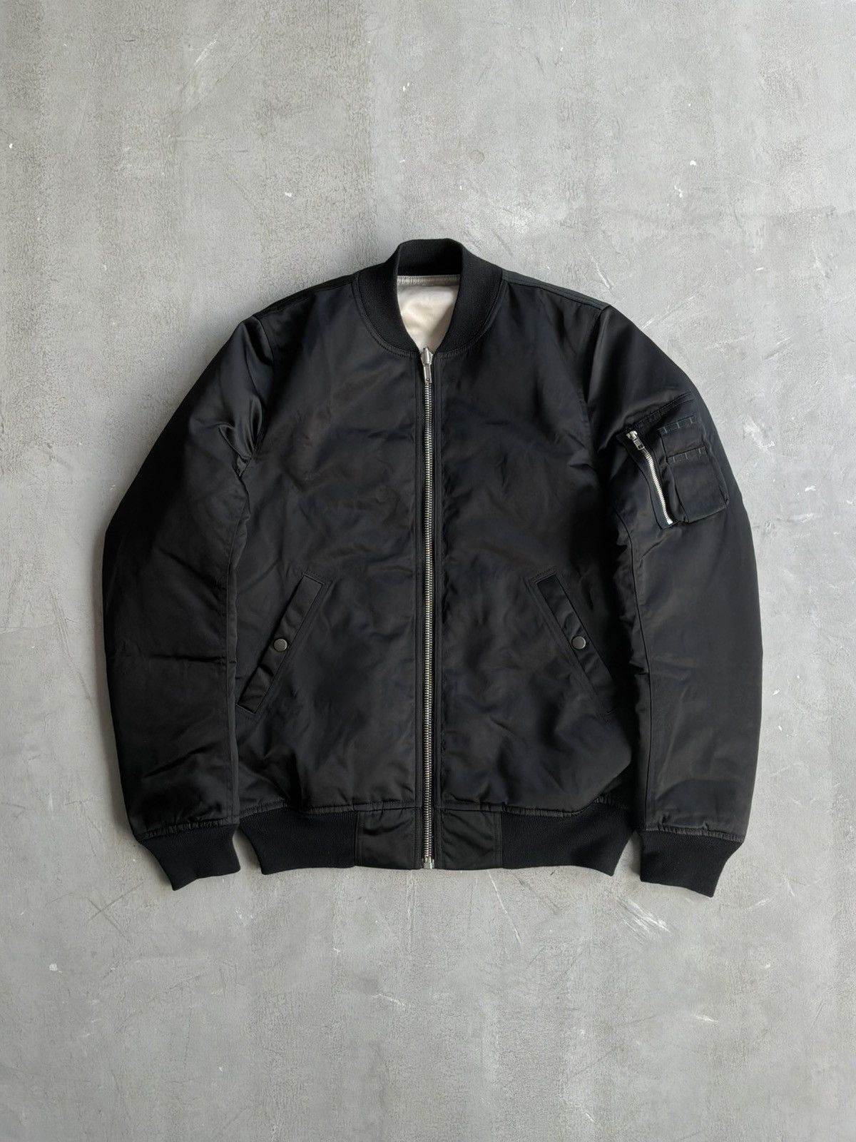 Rick Owens Rick Owens - Mainline Reversible Bomber Jacket Size US L / EU 52-54 / 3 - 1 Thumbnail