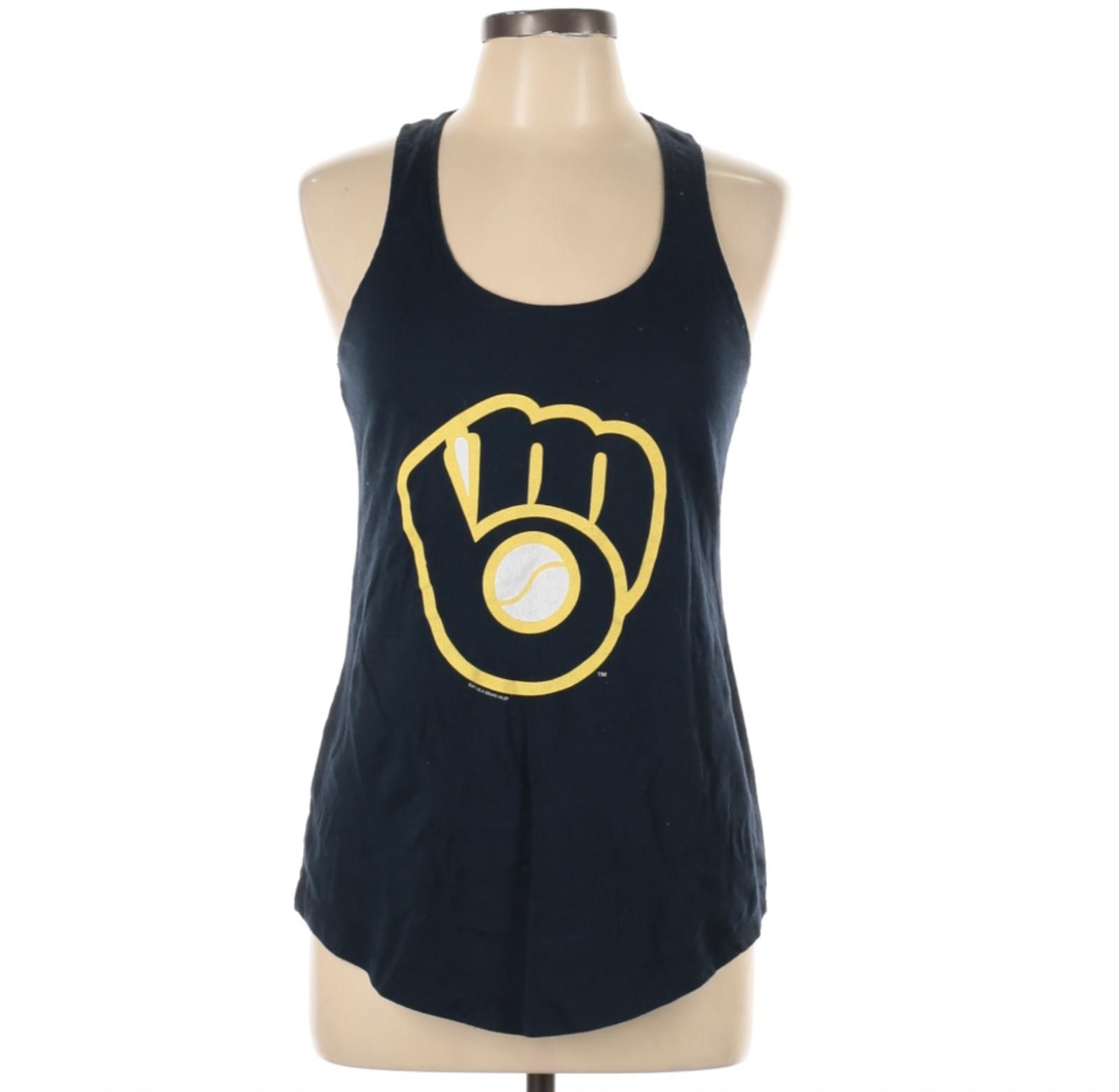 Next Level Apparel Next Level Apparel Women's Blue Sleeveless Tank Top Size L Size L / US 10 / IT 46 - 1 Thumbnail
