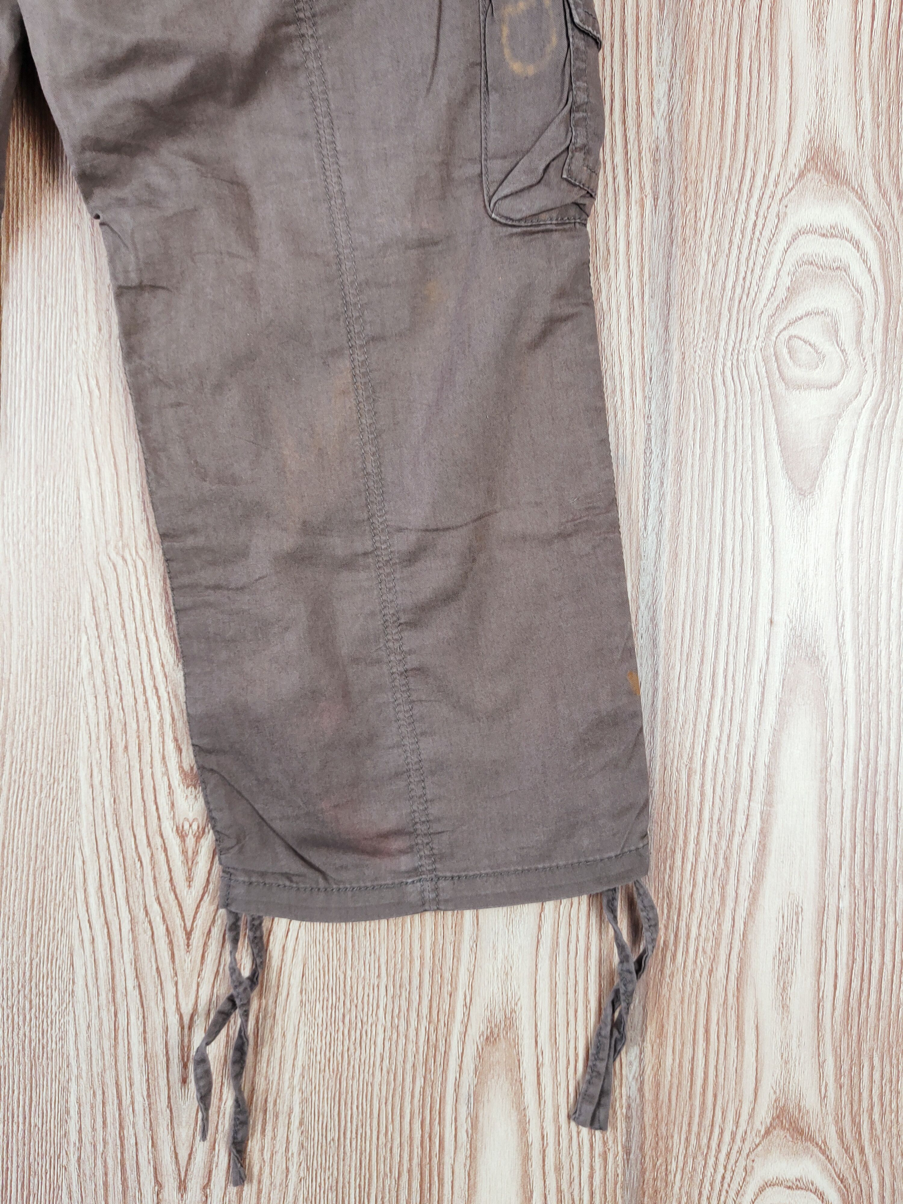 Japanese Brand Japan Brown Multipocket Cargo Short cropped Pants #W447 Size US 29 - 11 Thumbnail