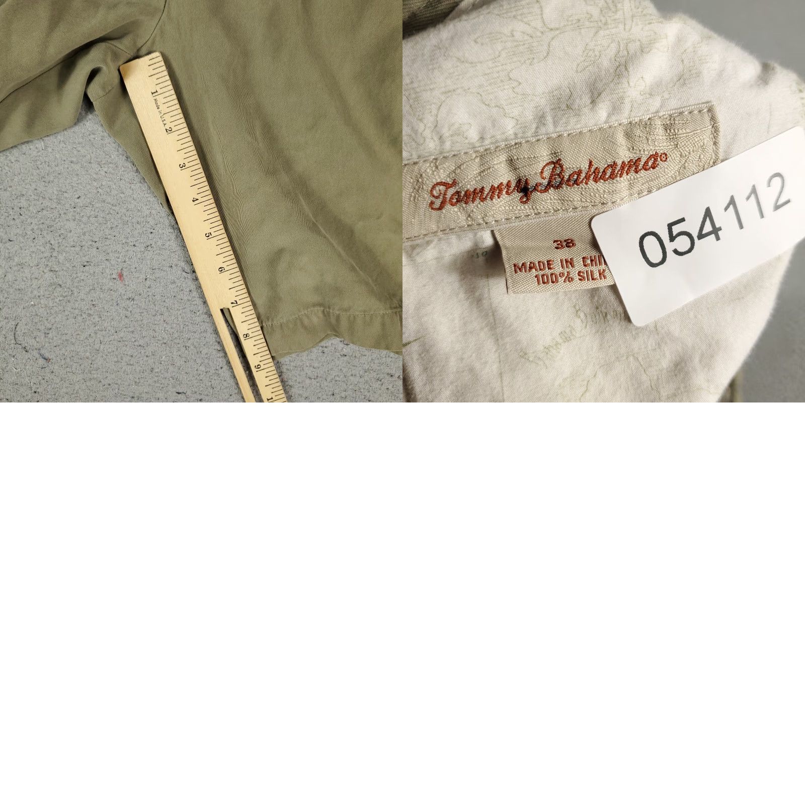 Tommy Bahama VINTAGE Tommy Bahama Shorts Mens Size 38 Chino Silk Pleated Beige Casual Classic Size US 38 / EU 54 - 8 Thumbnail