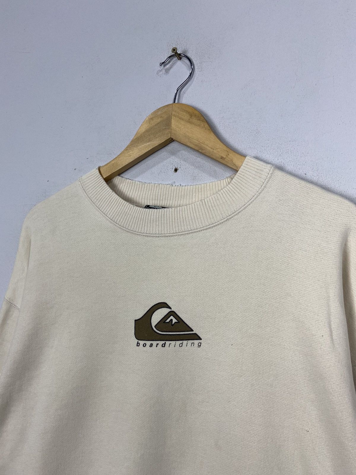 Quiksilver × Vintage Vintage 90s Quiksilver Pullover Sweatshirt Size US L / EU 52-54 / 3 - 4 Thumbnail