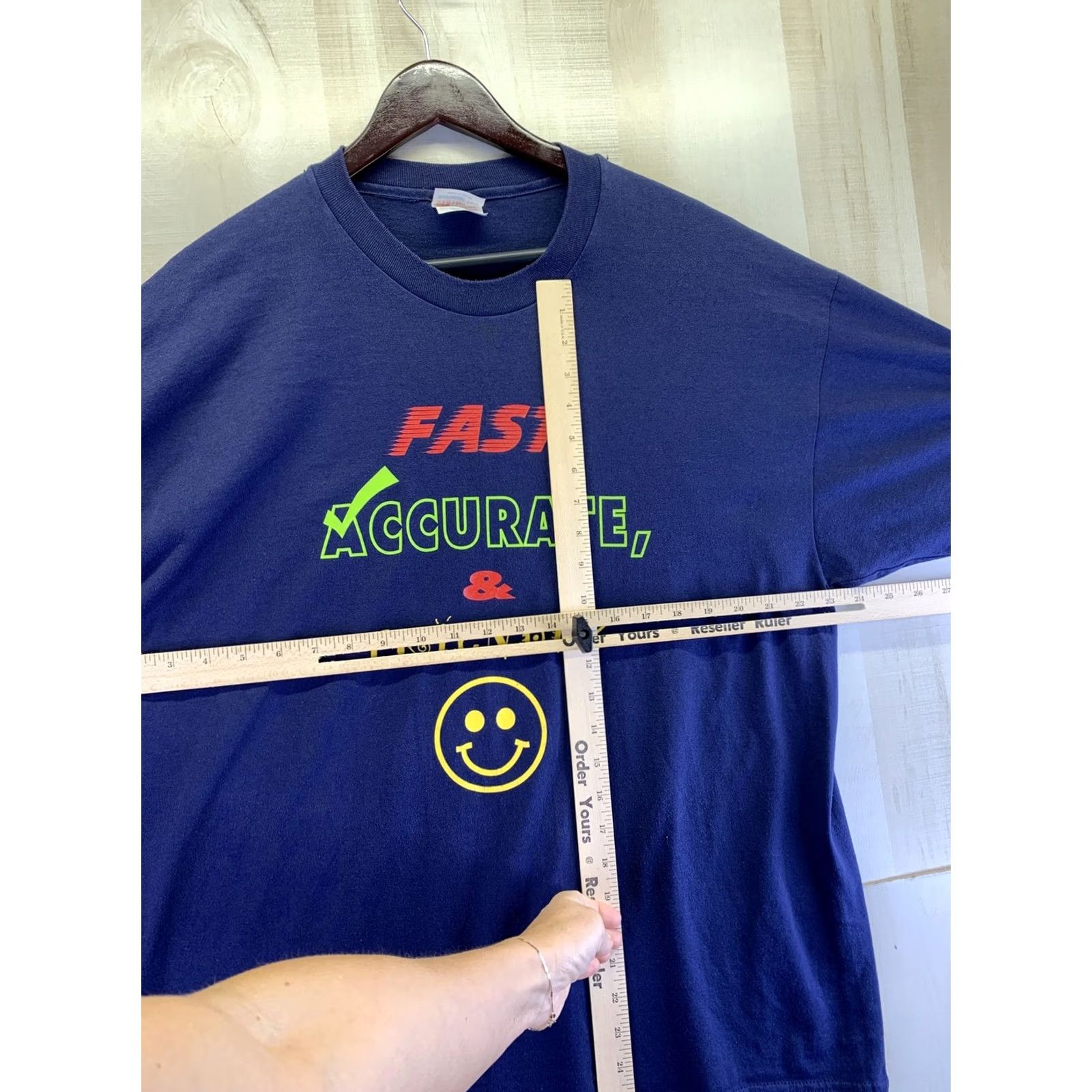 Vintage VINTAGE McDonald's Shirt Mens XL Graphic Tee 1990s Blue Single Stitch T Shirt Size US XL / EU 56 / 4 - 6 Thumbnail